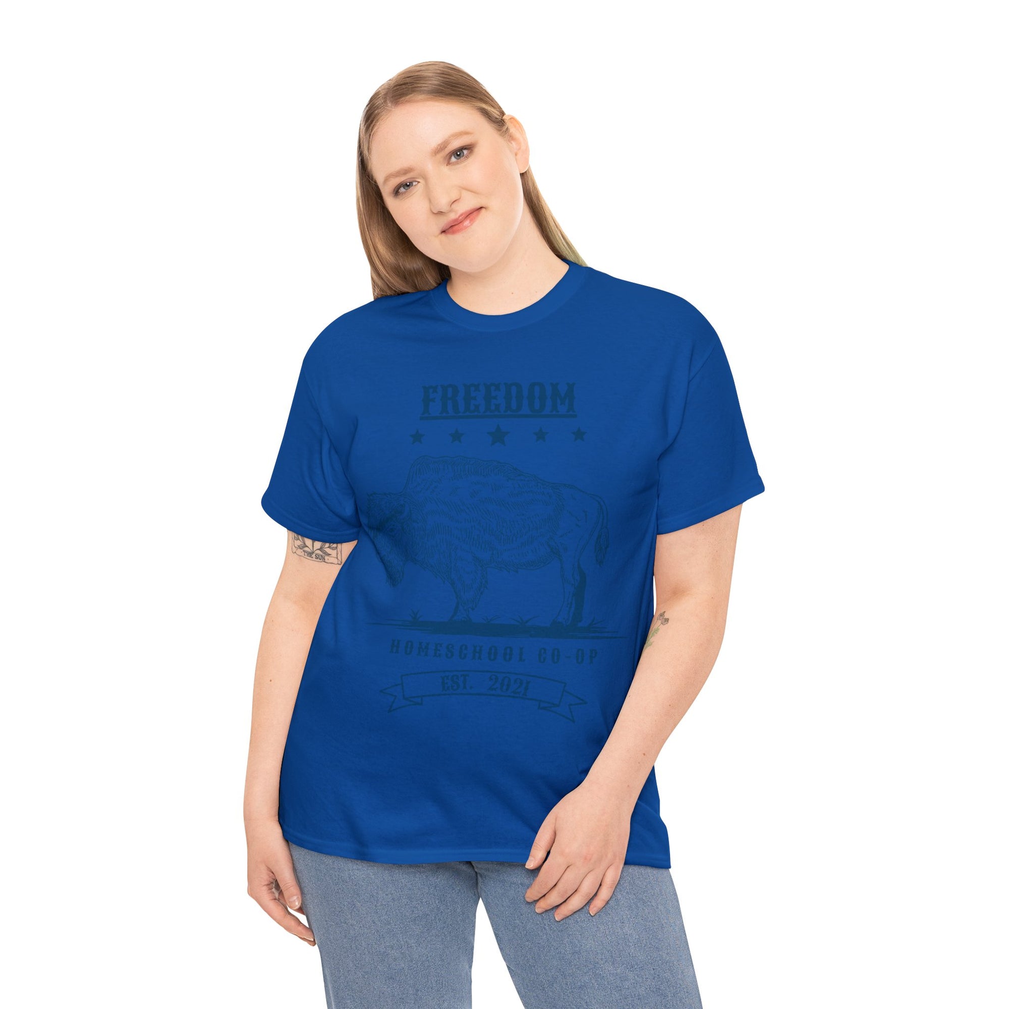 Freedom Homeschool Co-op Unisex Heavy Cotton Tee