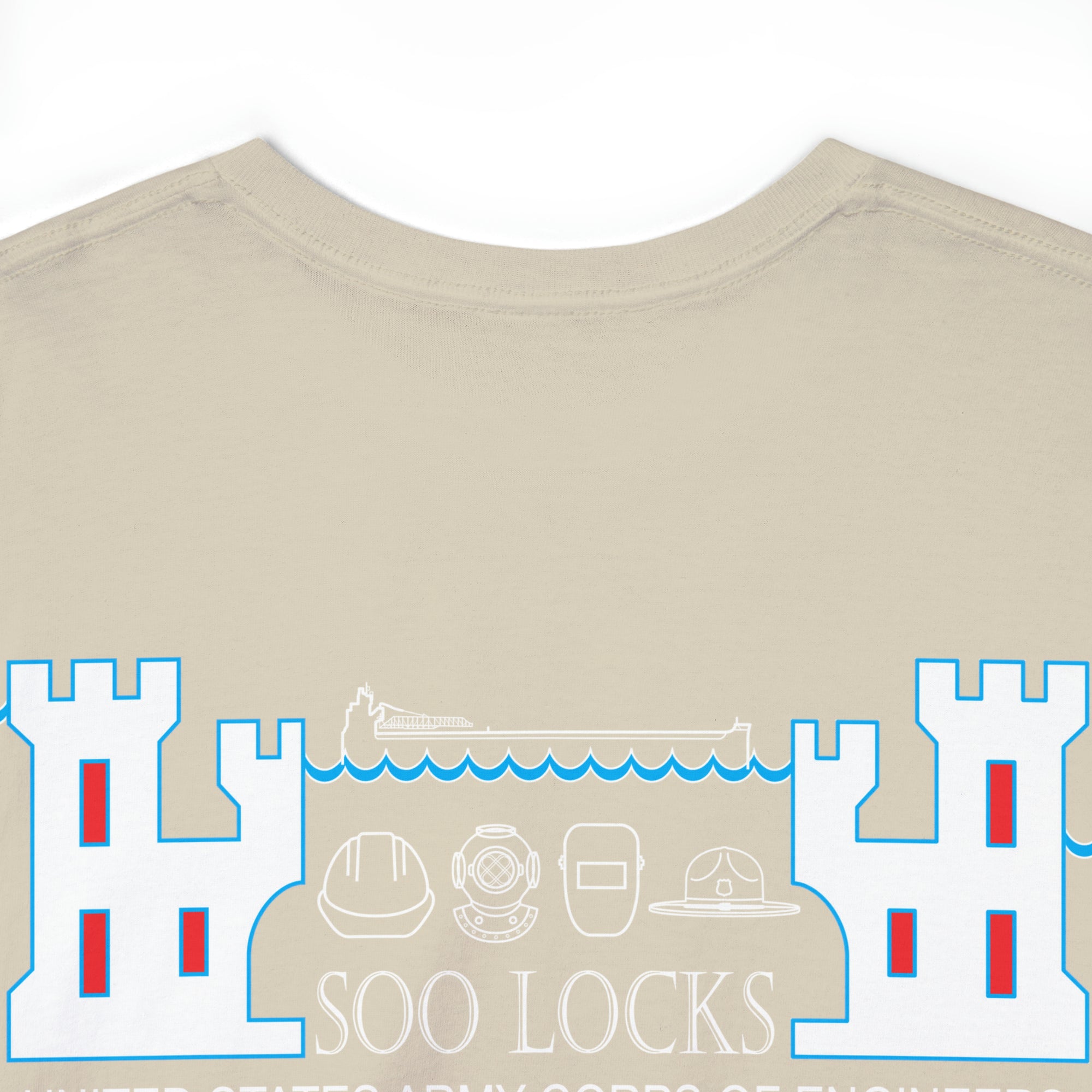 Split Castle Unisex Heavy Cotton Tee