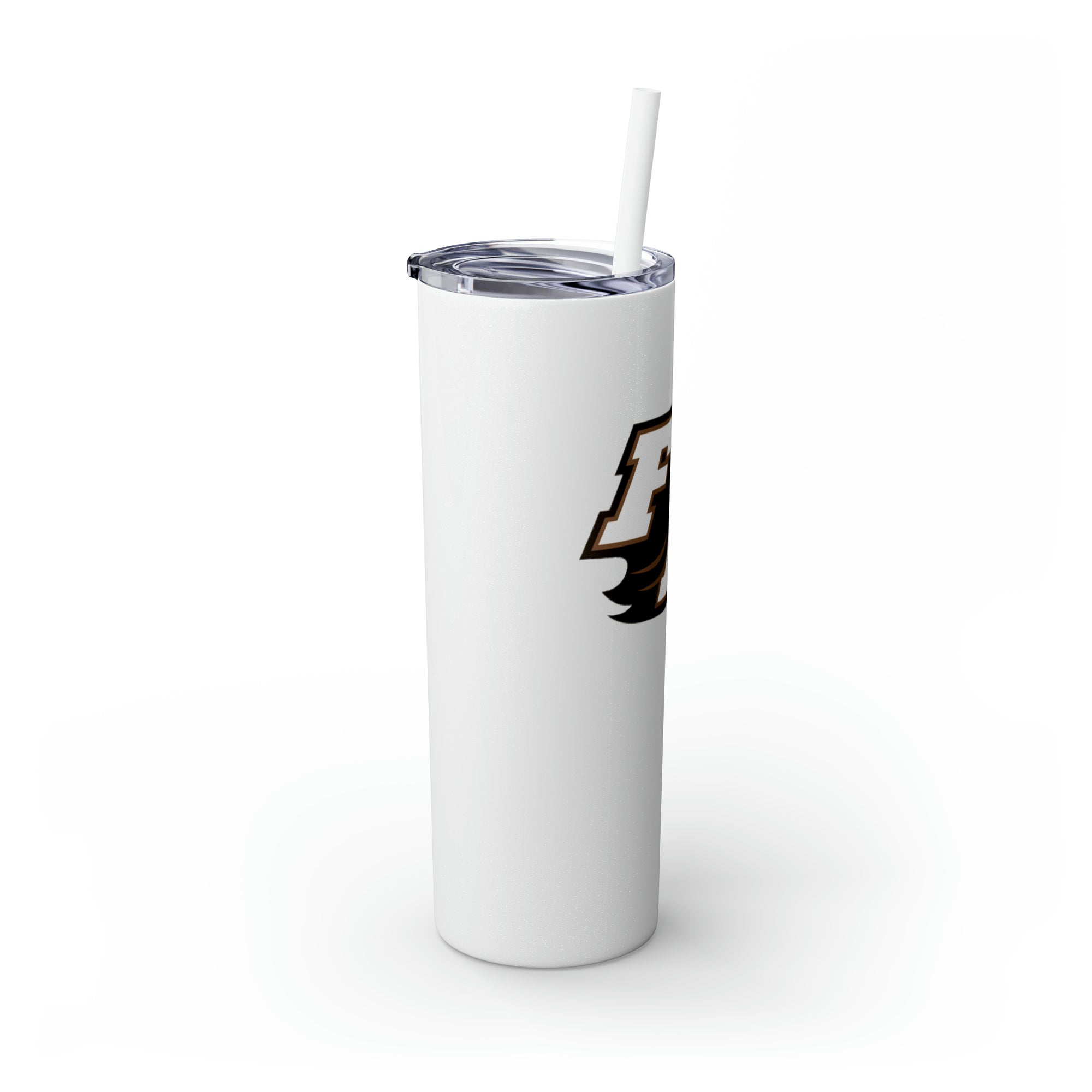 First Academy Drama Team Skinny Tumbler with Straw, 20oz