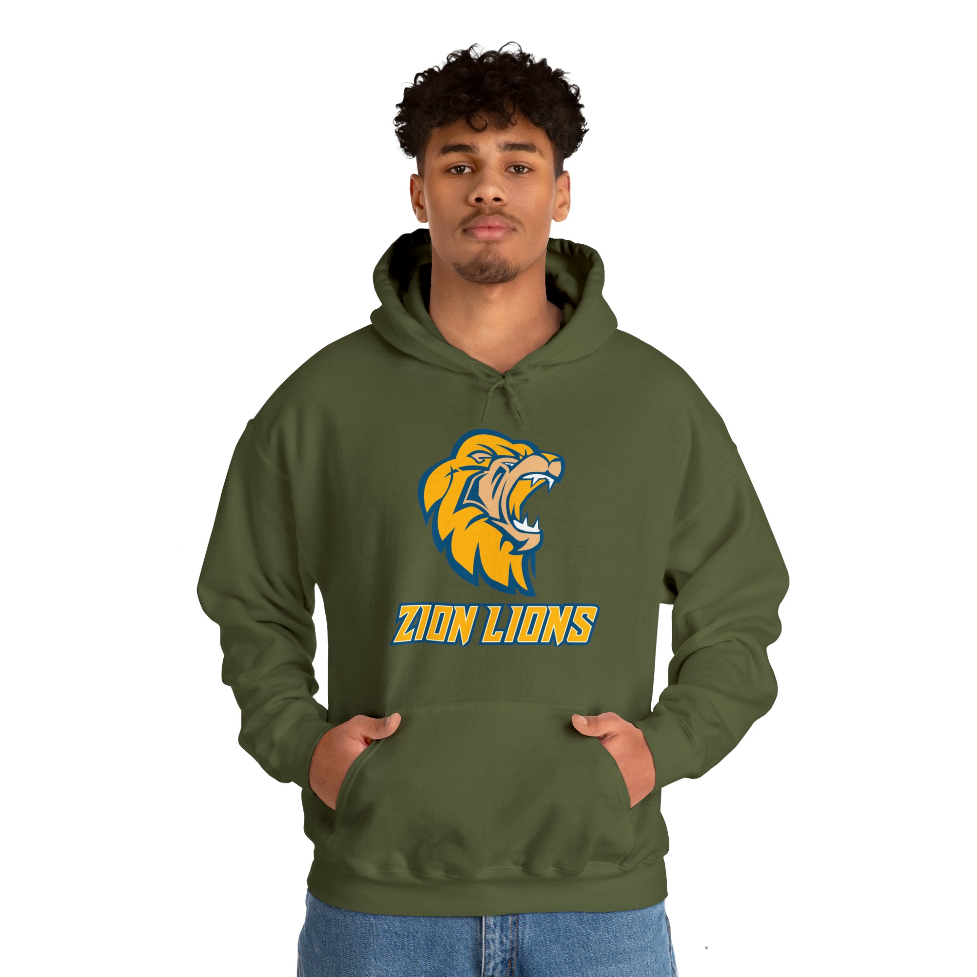 Zion Lions Unisex Heavy Blend™ Hooded Sweatshirt