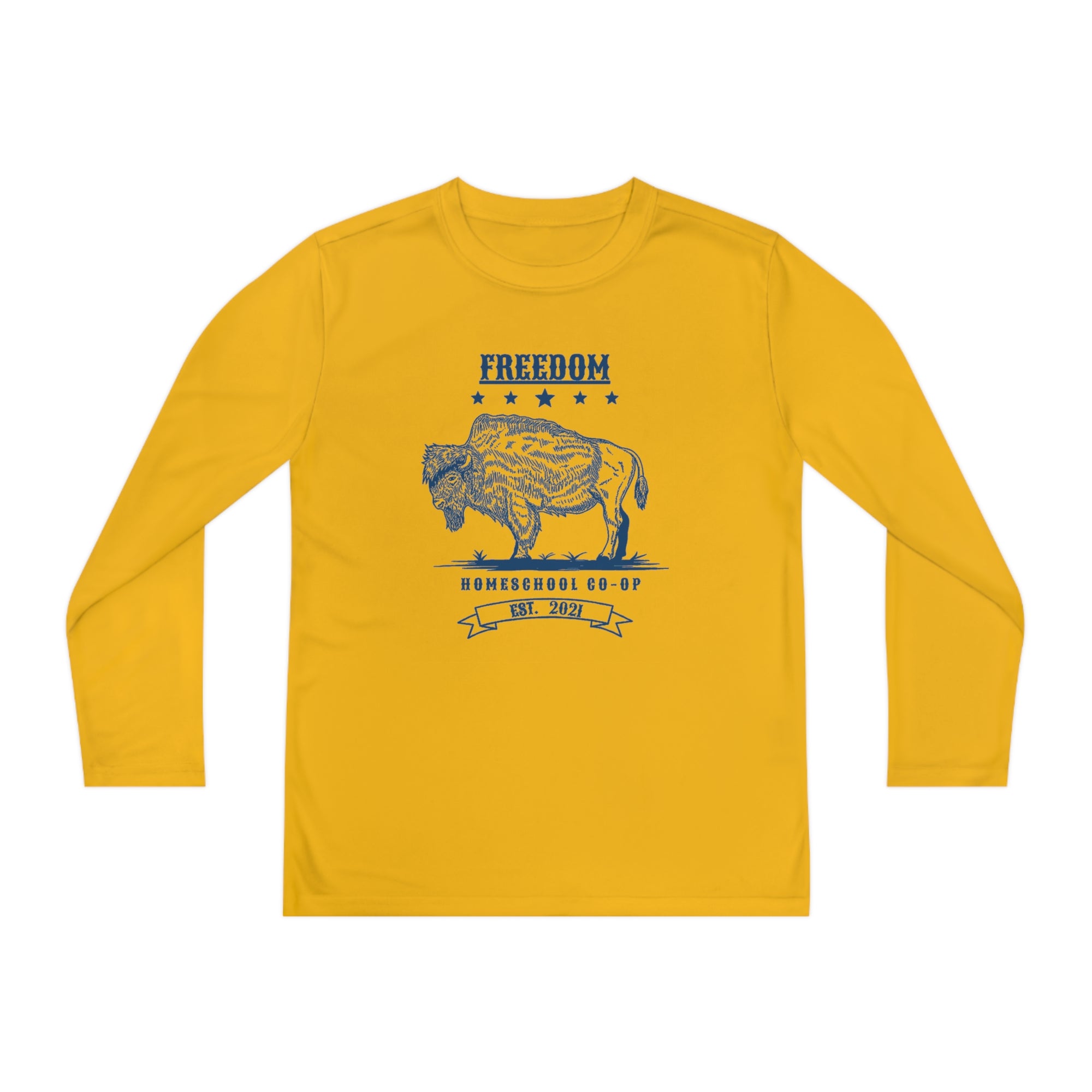 Youth Freedom Homeschool Co-op Long Sleeve Competitor Tee