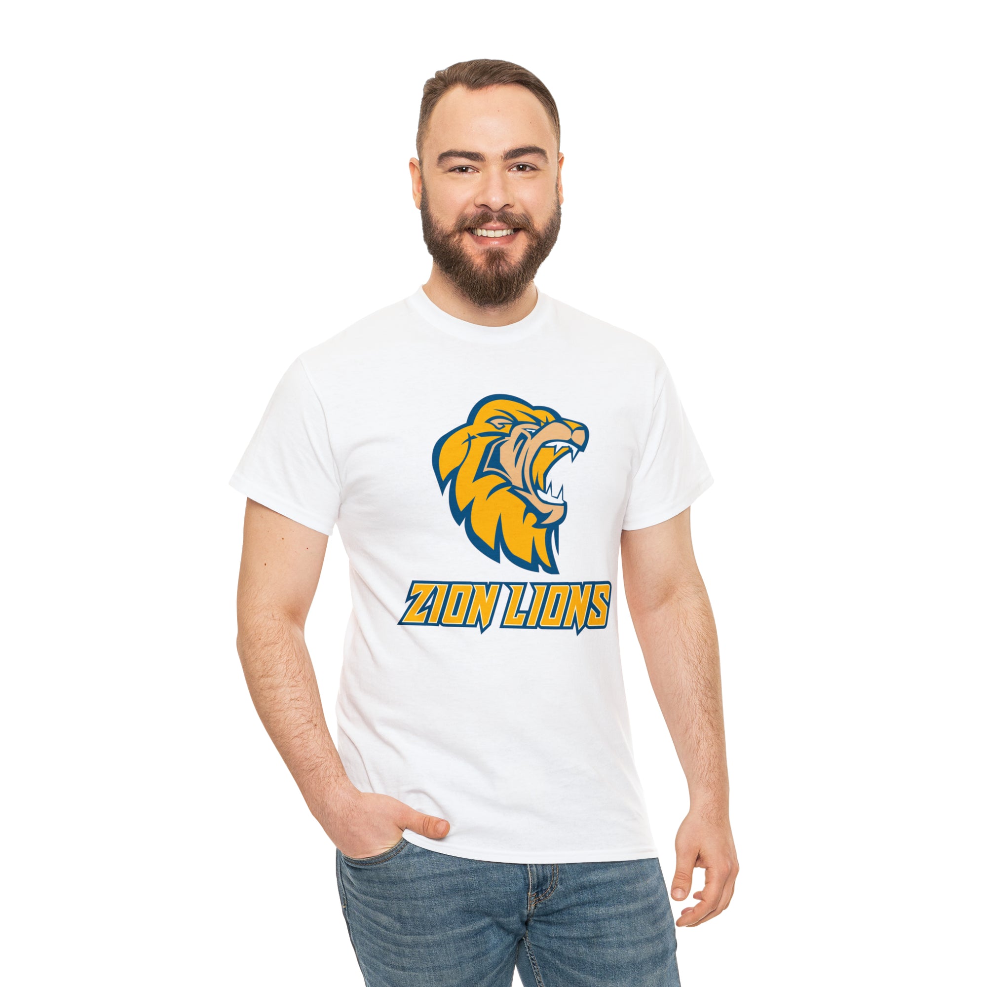 Zion Lions Unisex Heavy Cotton Tee