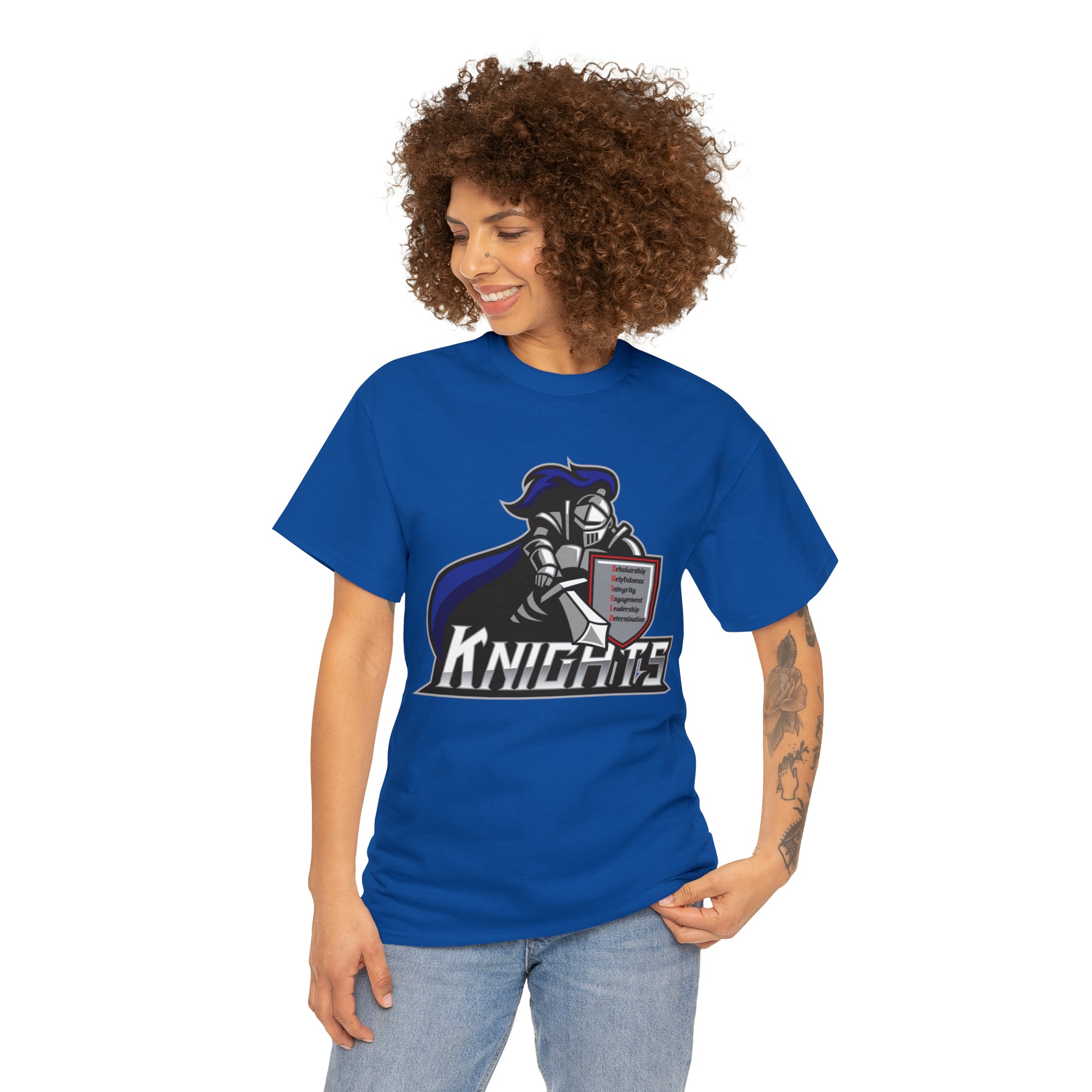 North Pole Middle School Unisex Heavy Cotton Tee