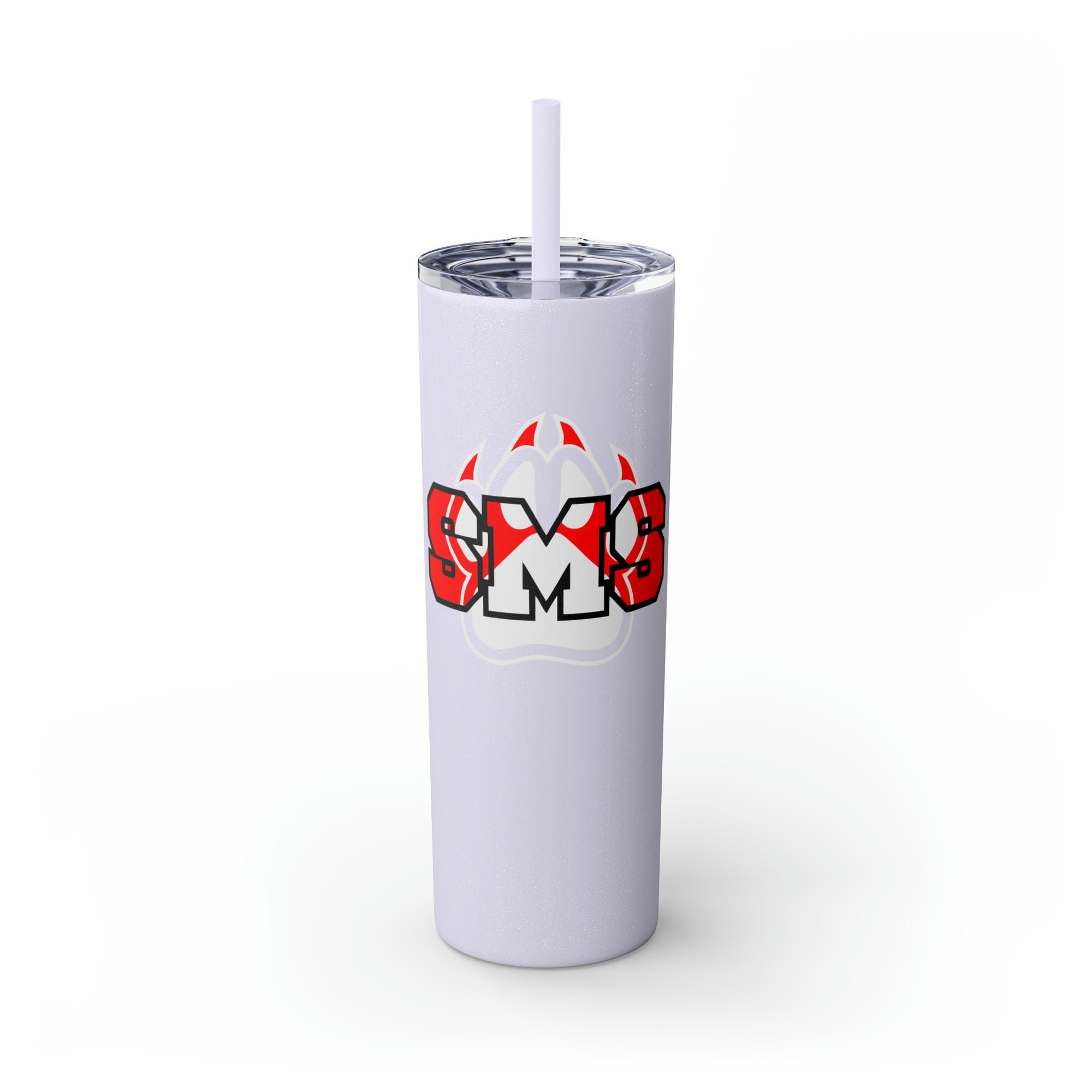 Swatara Middle School Skinny Tumbler with Straw, 20oz