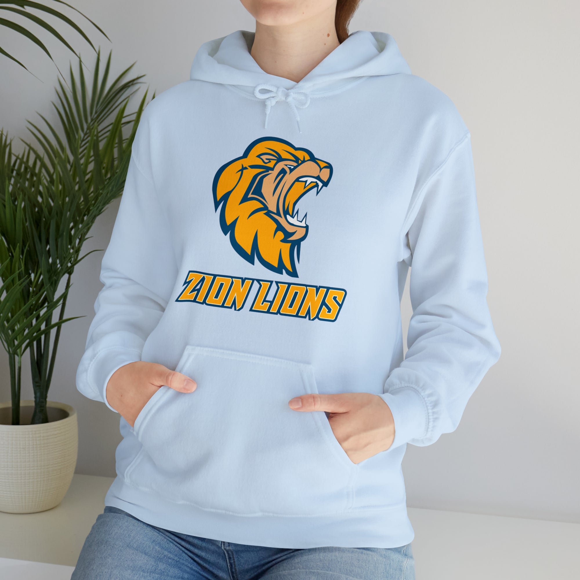 Zion Lions Unisex Heavy Blend™ Hooded Sweatshirt