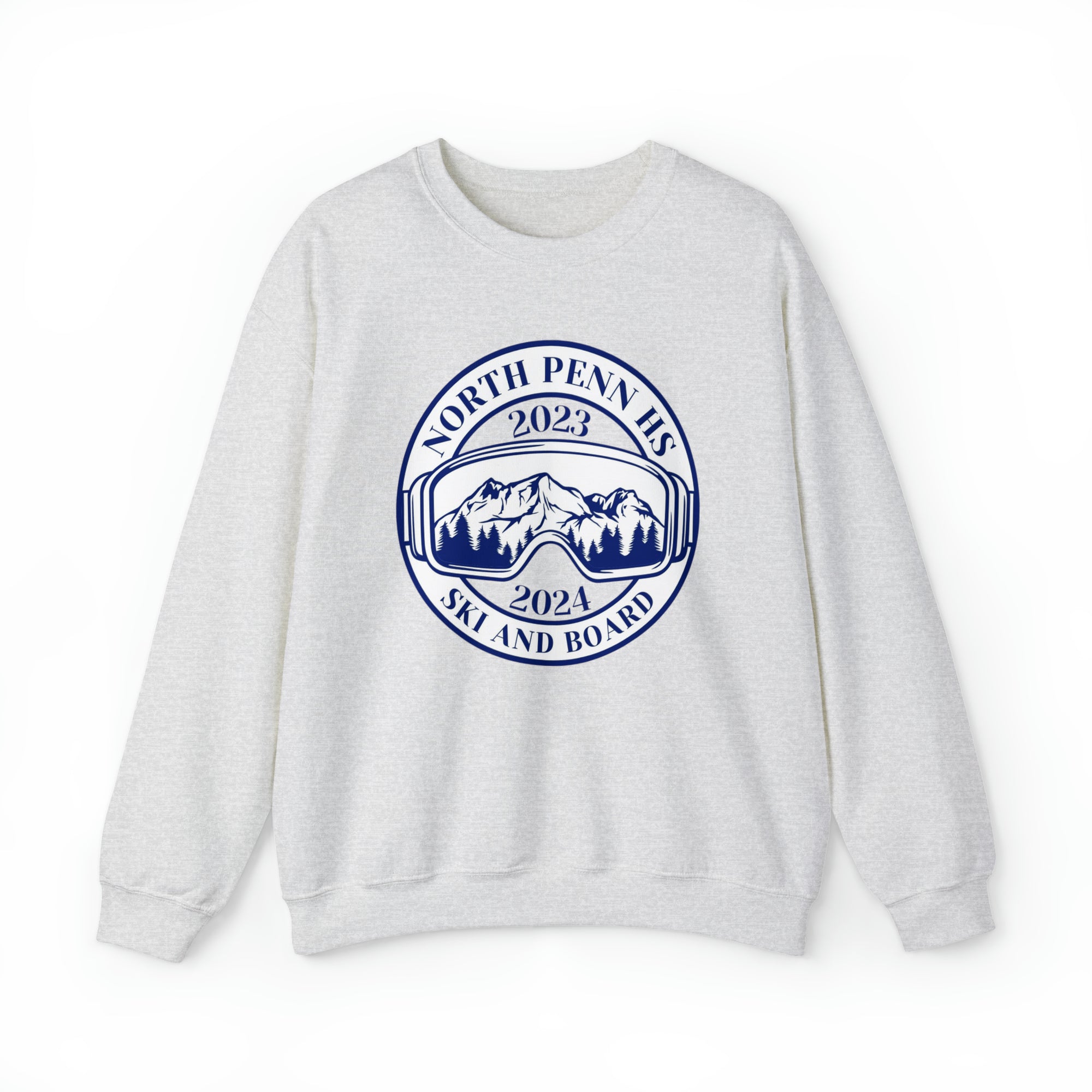 North Penn HS Ski &amp; Board Crewneck Sweatshirts