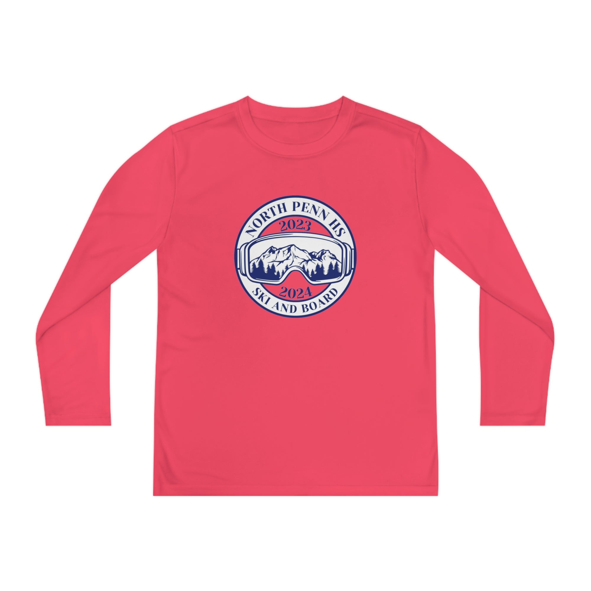 North Penn HS Ski &amp; Board youth Logo Long Sleeve Competitor Youth Tee
