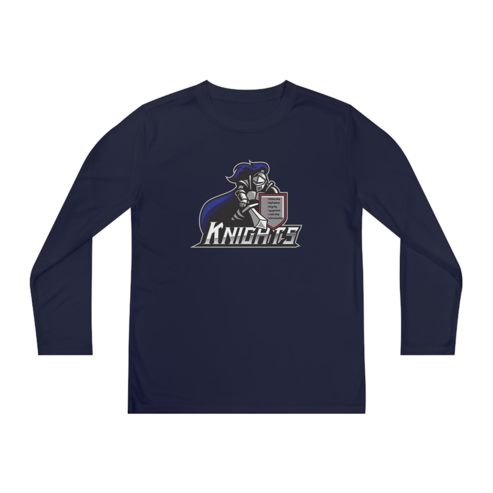 North Pole Middle School Long Sleeve Competitor Tee - YOUTH