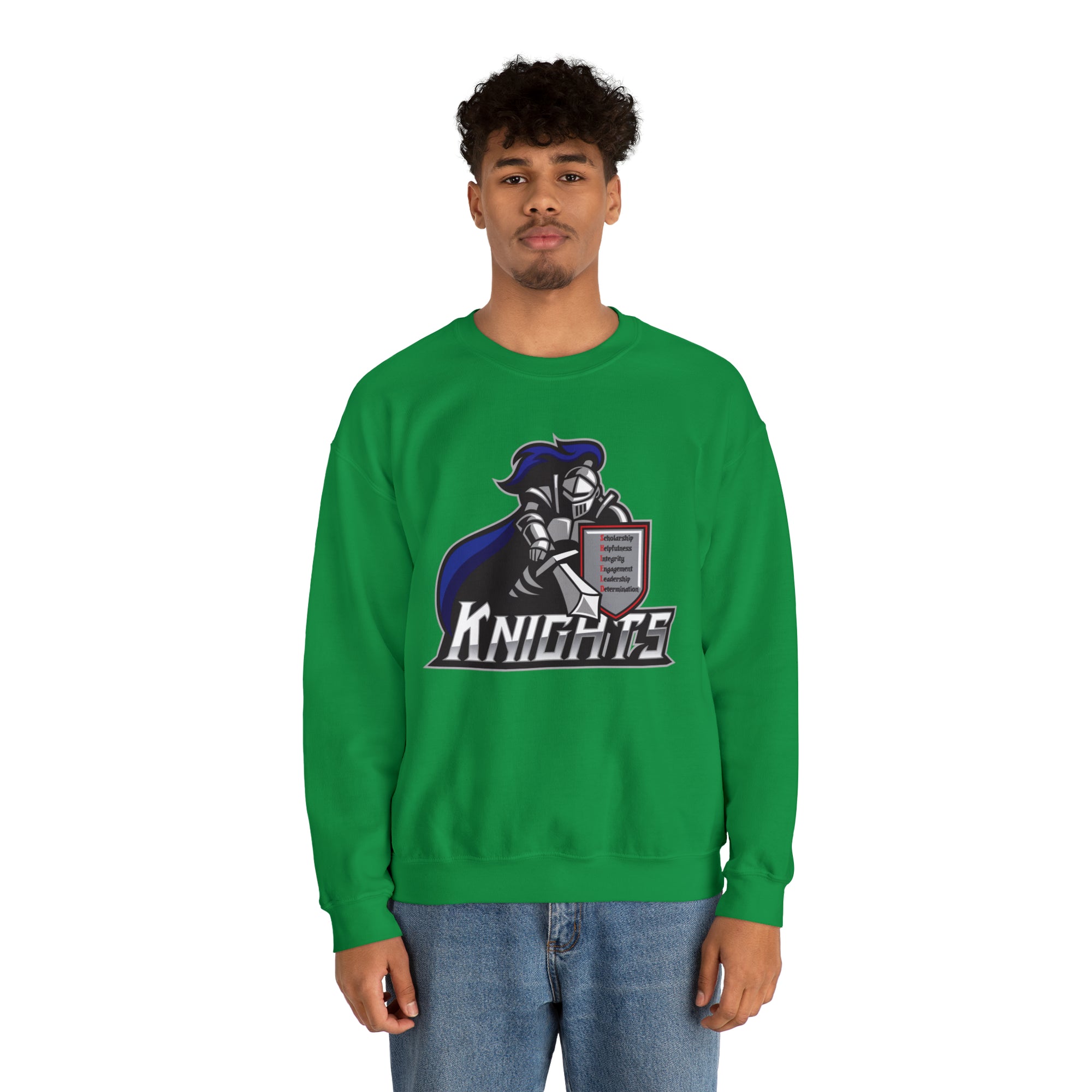 North Pole Middle School Crewneck Sweatshirts