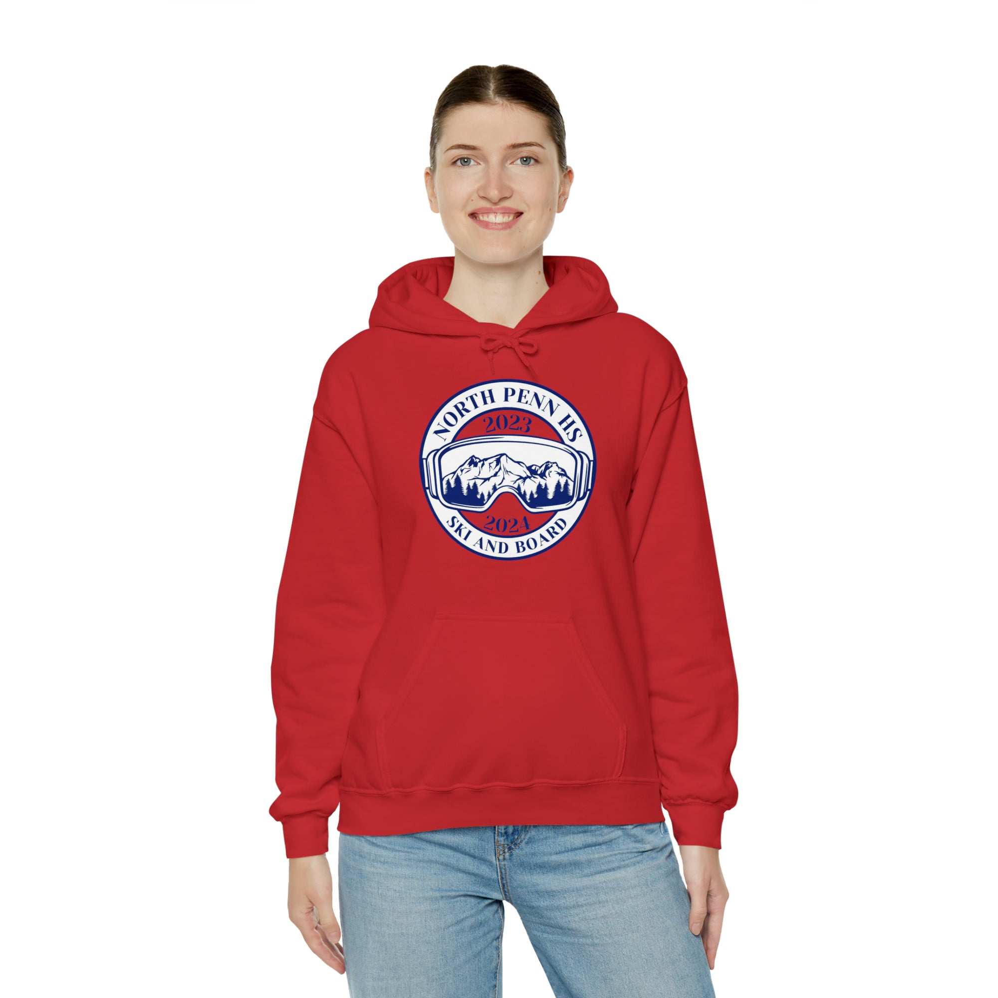 North Penn HS Ski &amp; Board Unisex Heavy Blend™ Hooded Sweatshirt