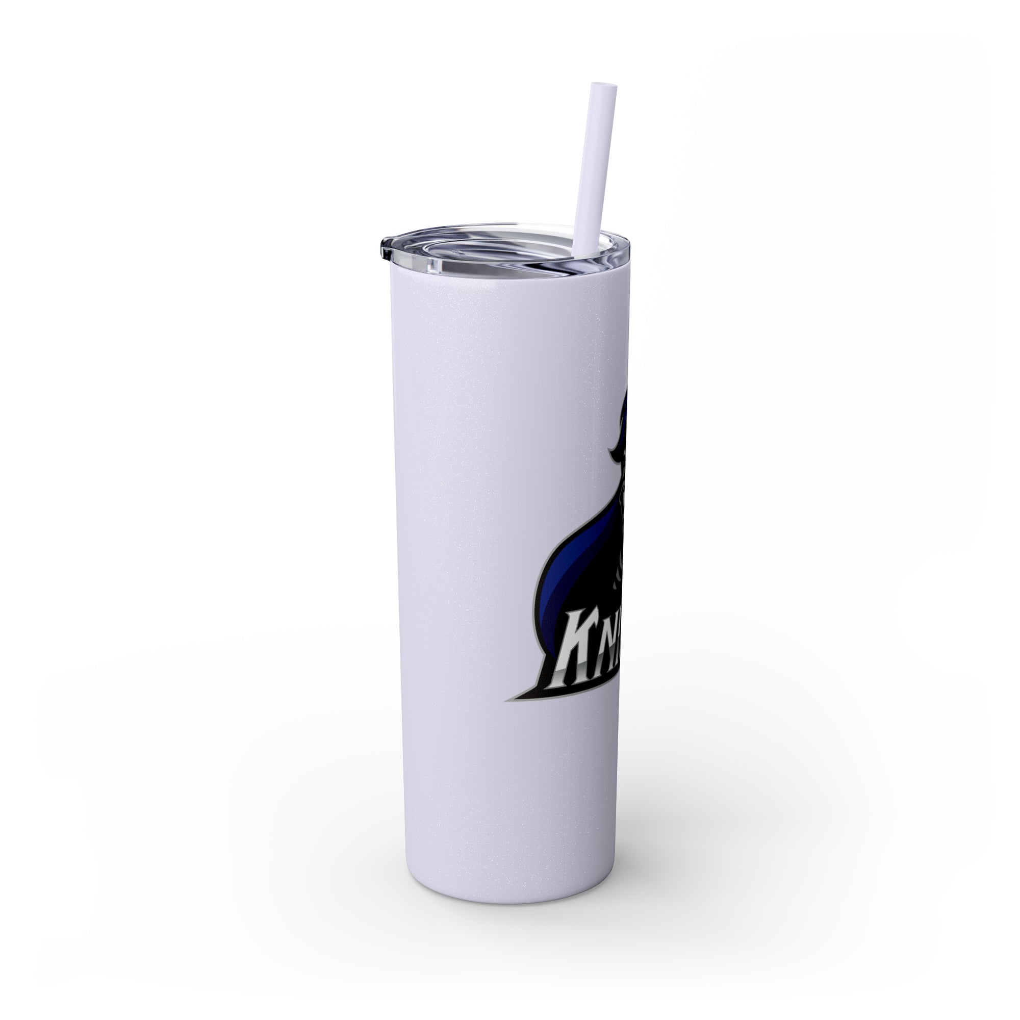 North Pole Middle School Skinny Tumbler with Straw, 20oz
