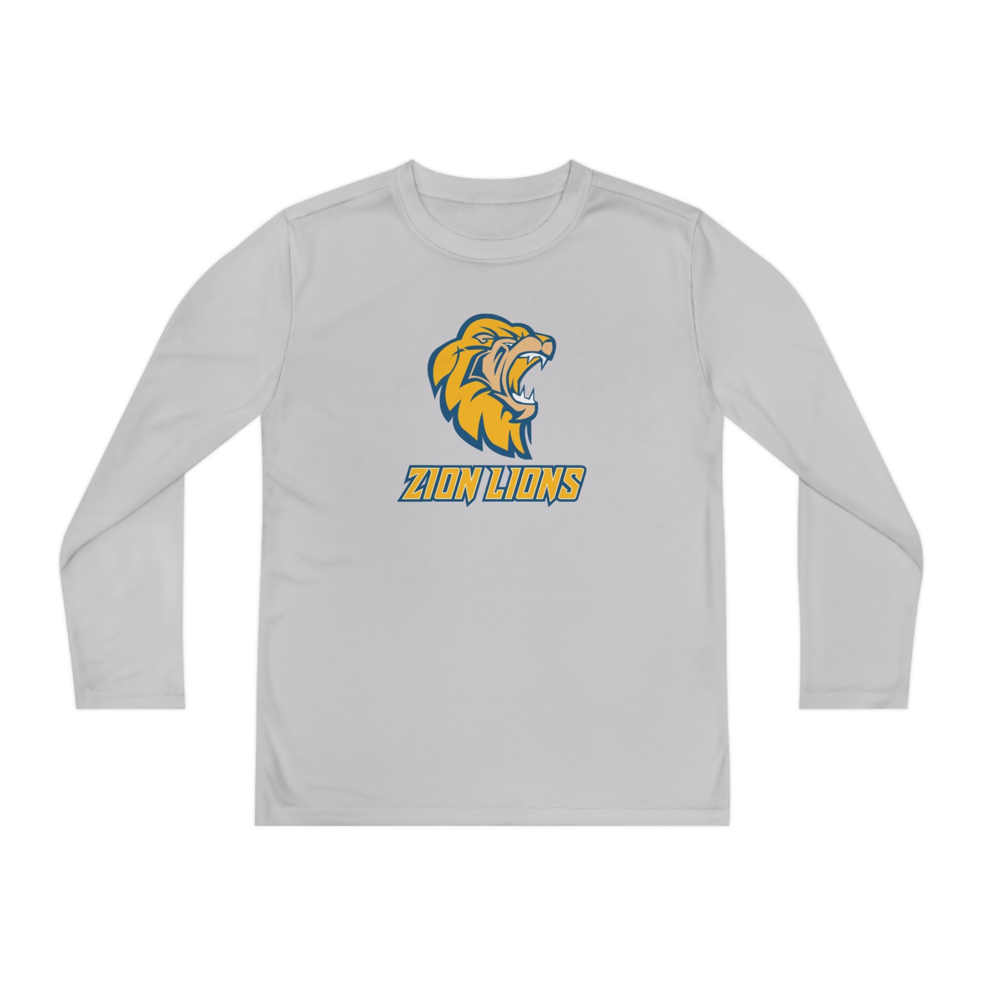Zion Lions Youth Long Sleeve Competitor Tee - YOUTH