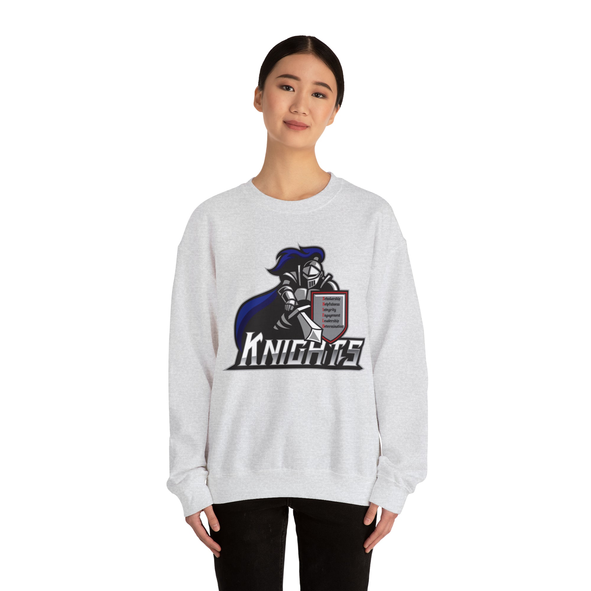 North Pole Middle School Crewneck Sweatshirts