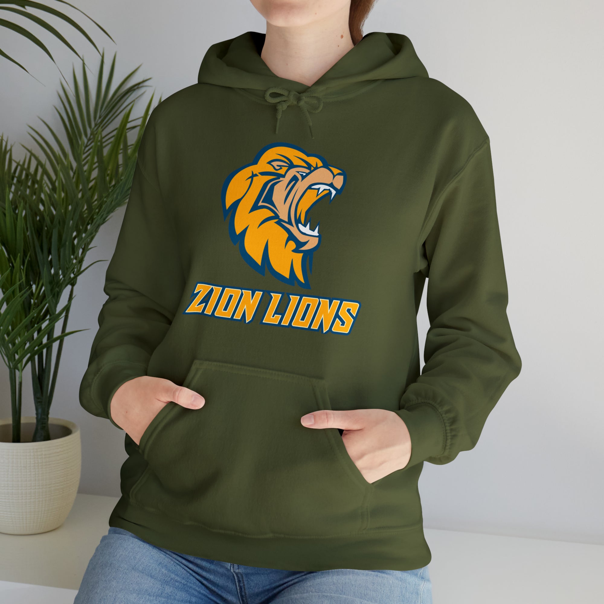 Zion Lions Unisex Heavy Blend™ Hooded Sweatshirt