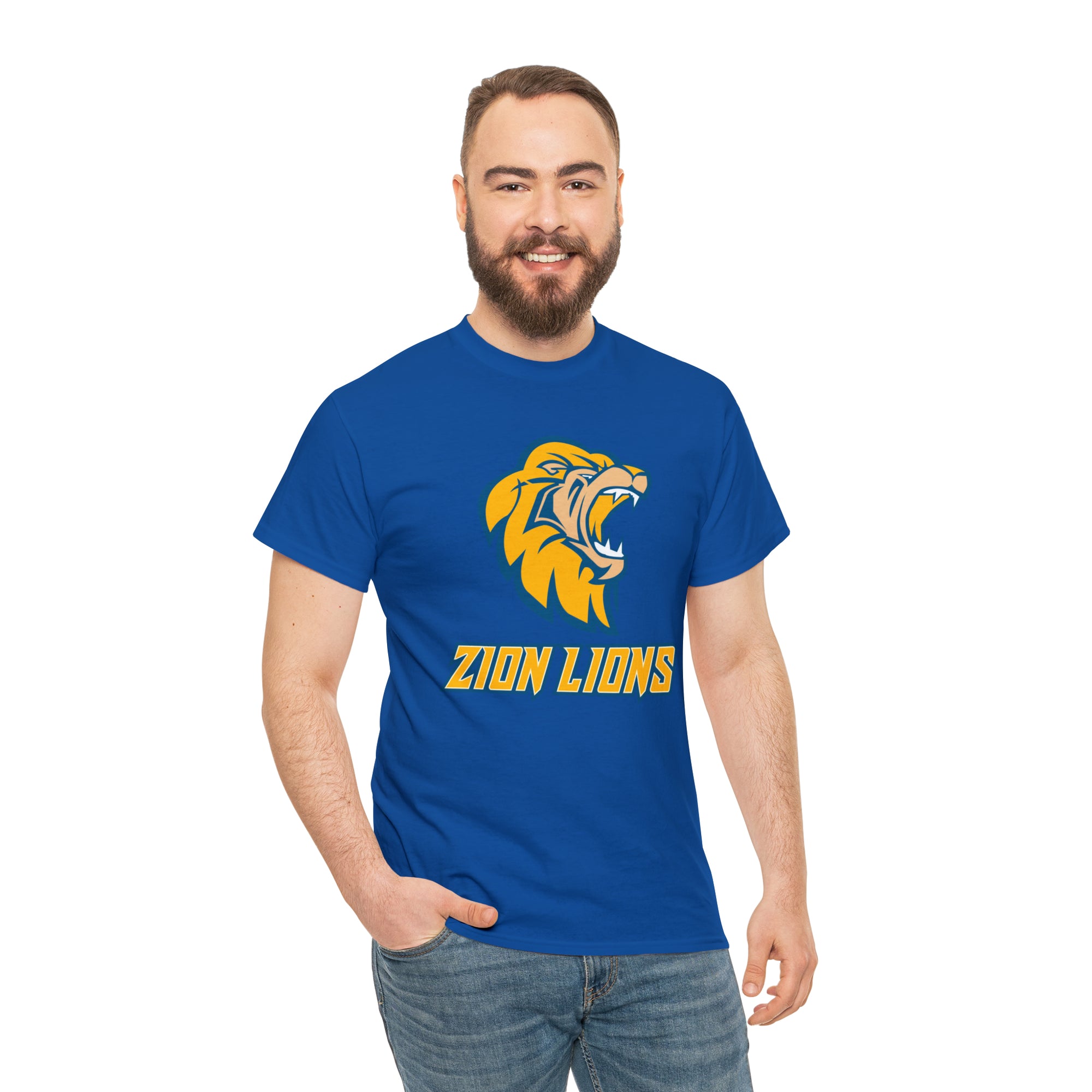 Zion Lions Unisex Heavy Cotton Tee