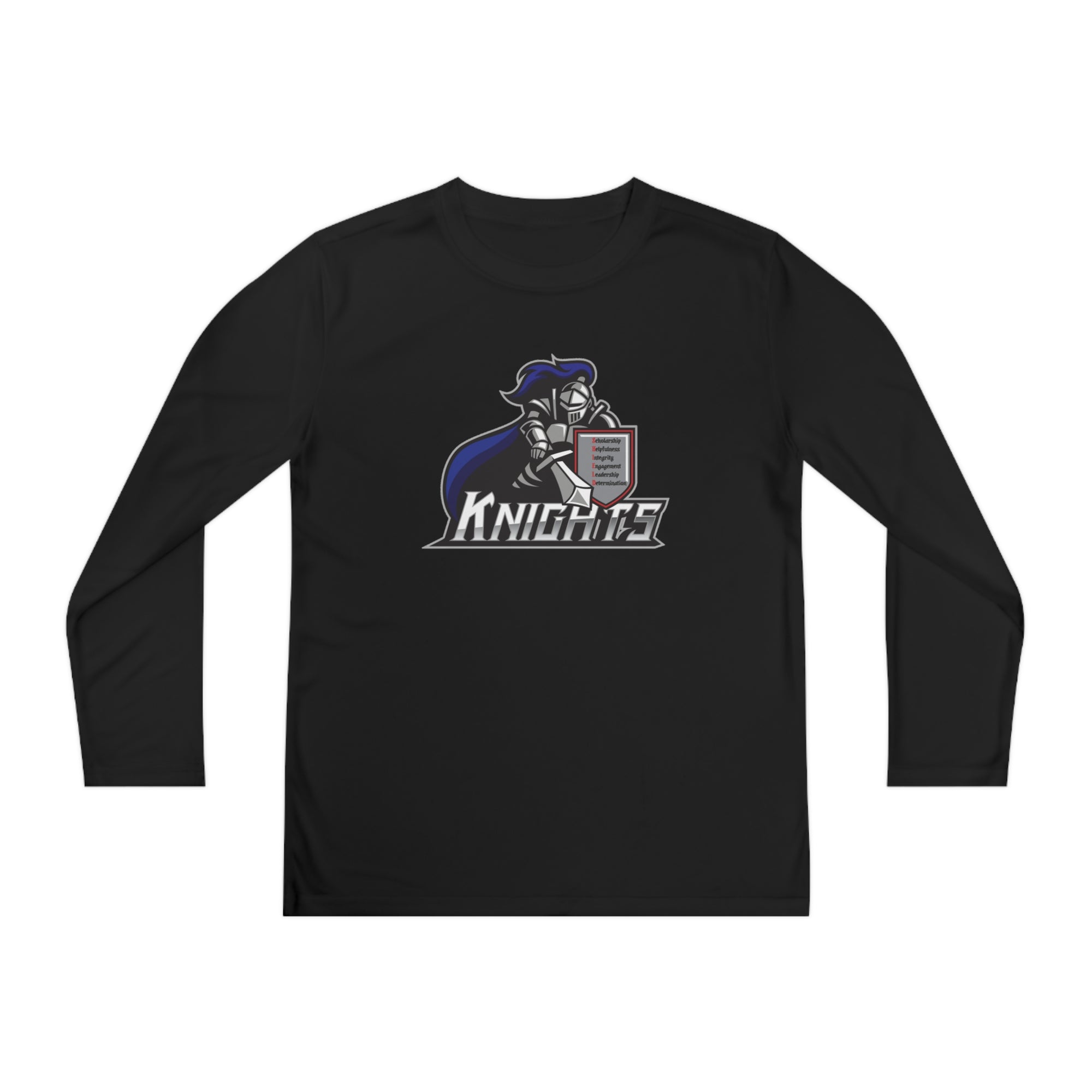 North Pole Middle School Long Sleeve Competitor Tee - YOUTH
