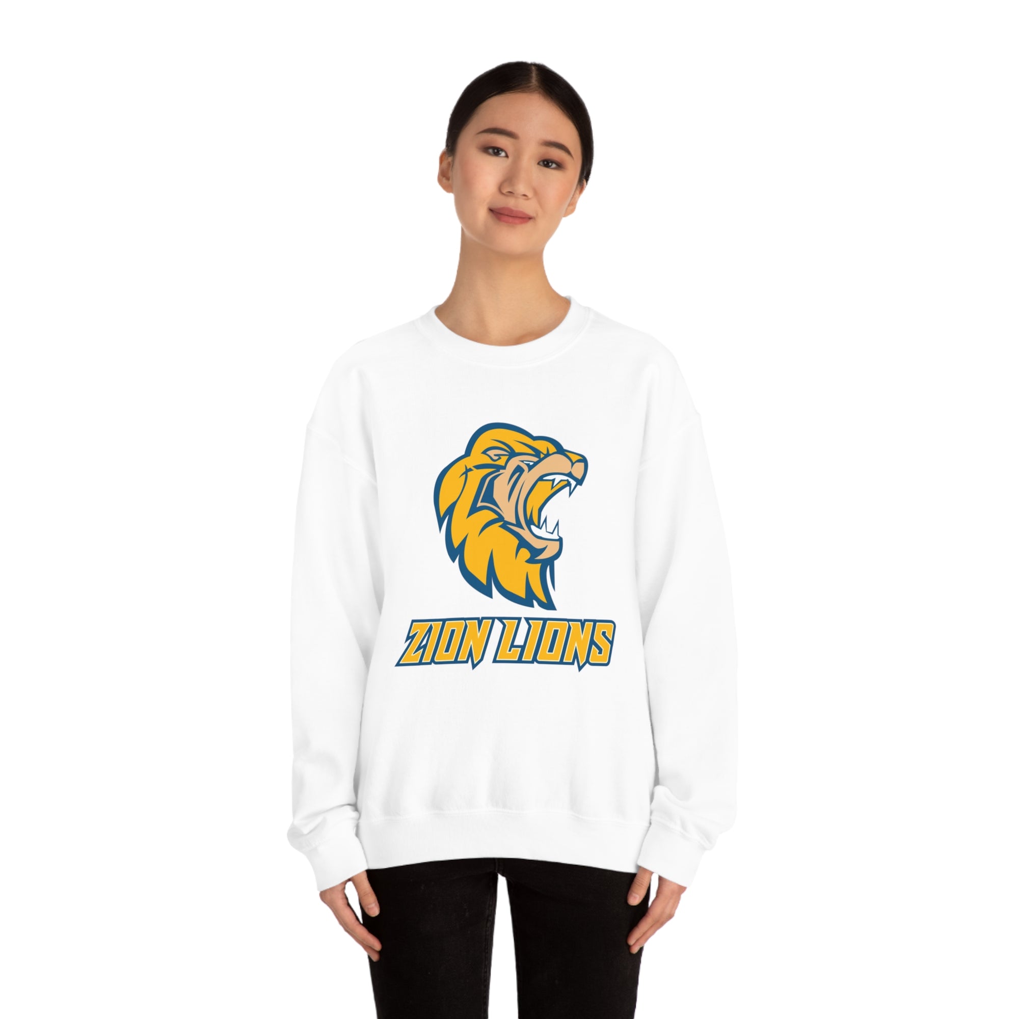 Zion Lions Crewneck Sweatshirts