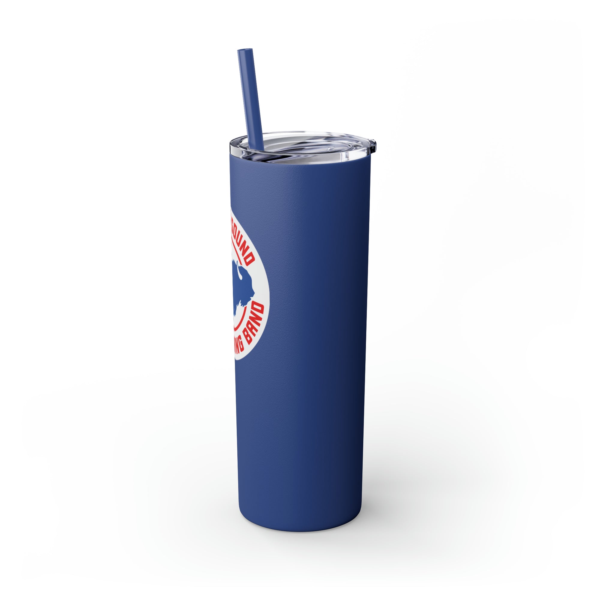 Stampede of Sound Skinny Tumbler with Straw, 20oz