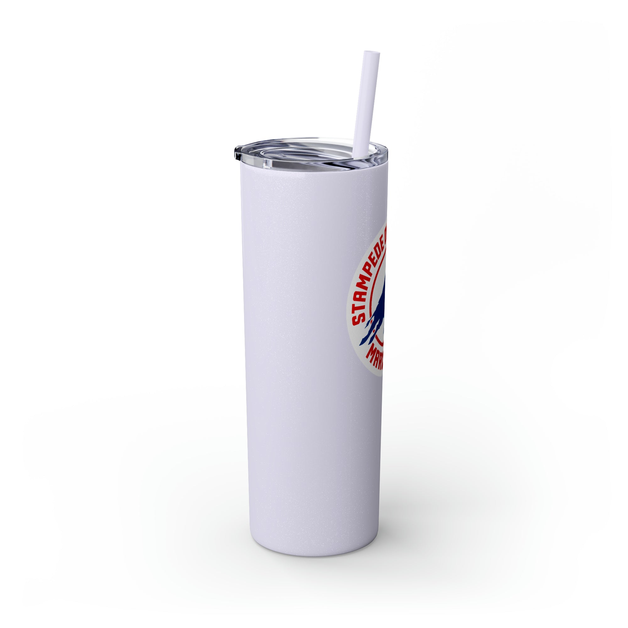 Stampede of Sound Skinny Tumbler with Straw, 20oz