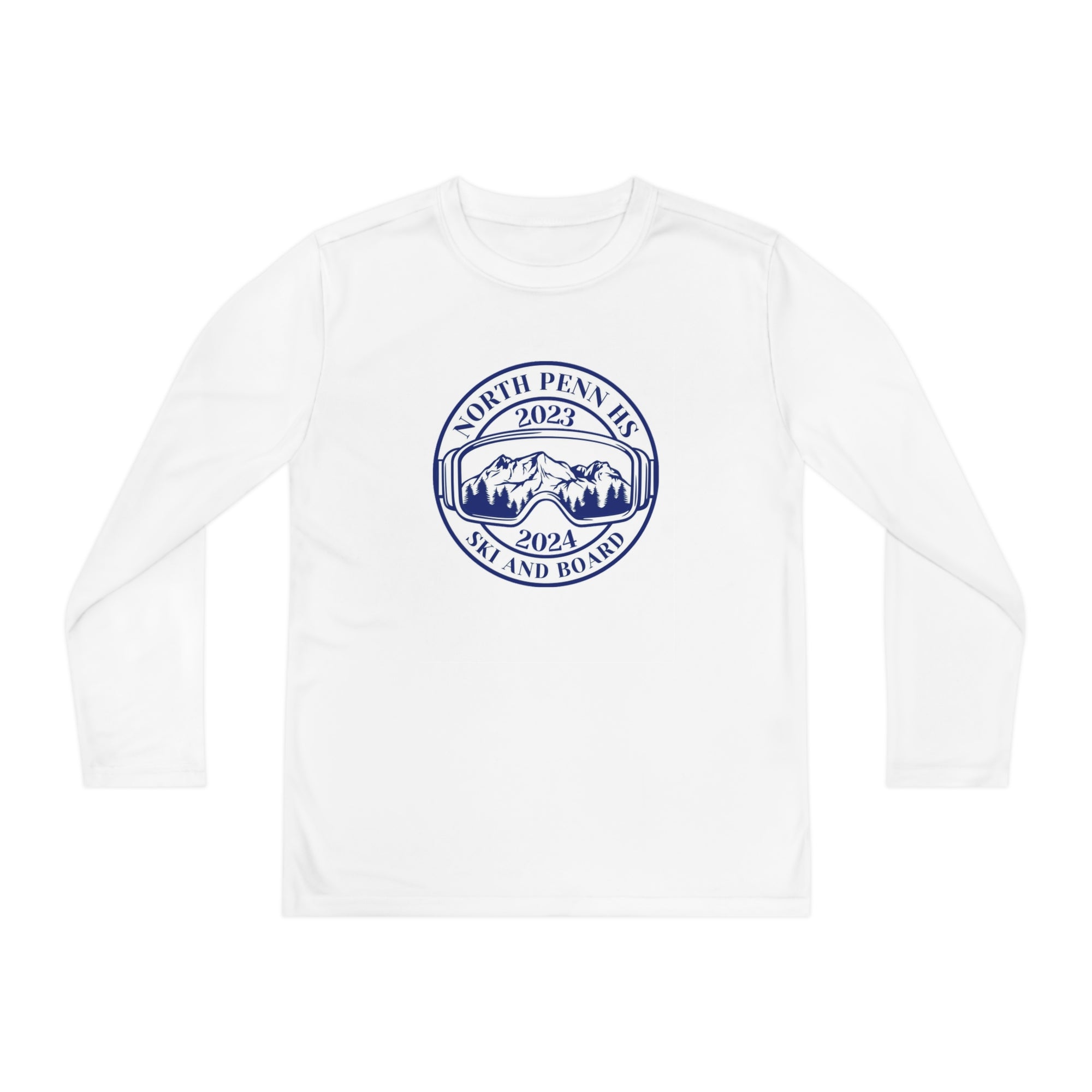 North Penn HS Ski &amp; Board youth Logo Long Sleeve Competitor Youth Tee