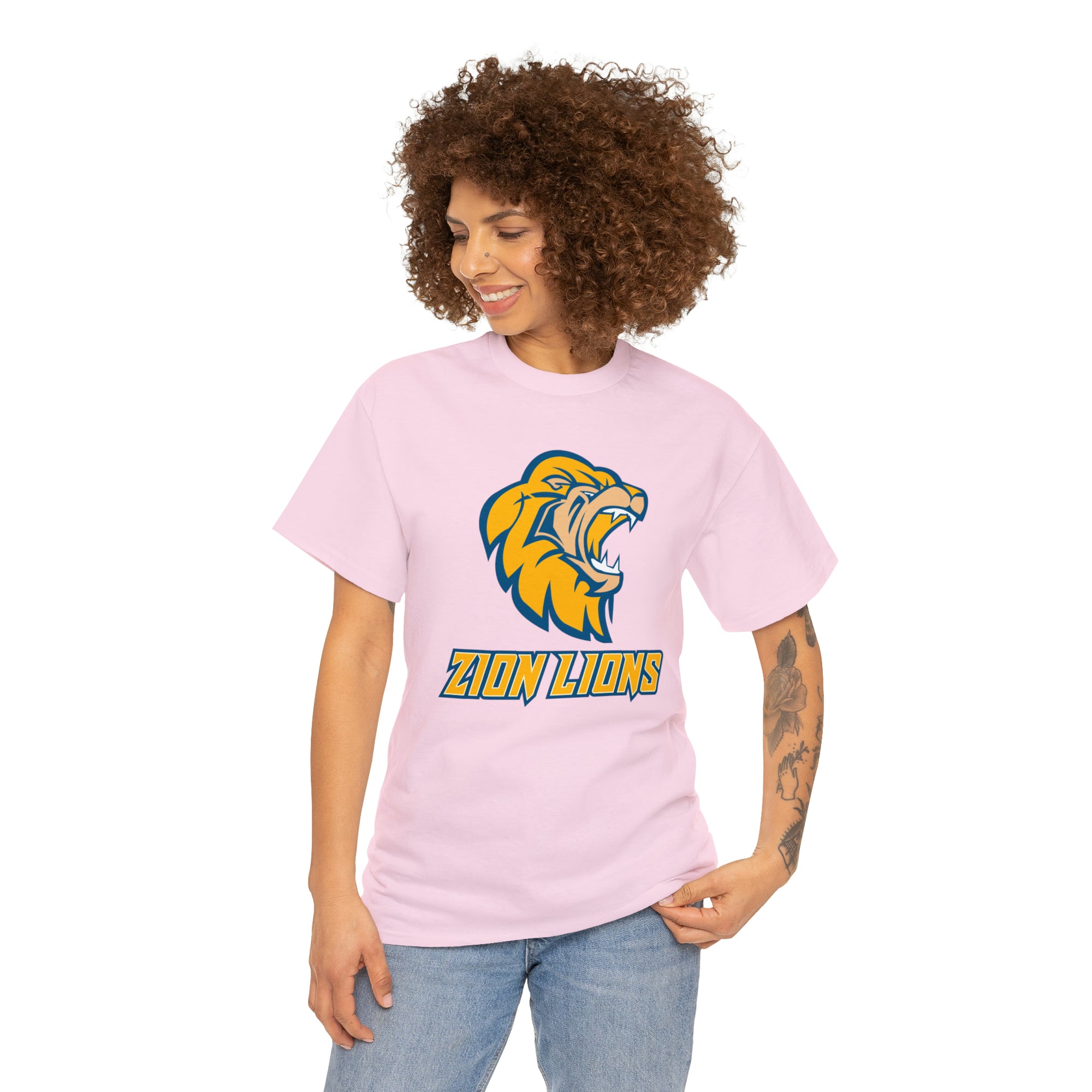 Zion Lions Unisex Heavy Cotton Tee