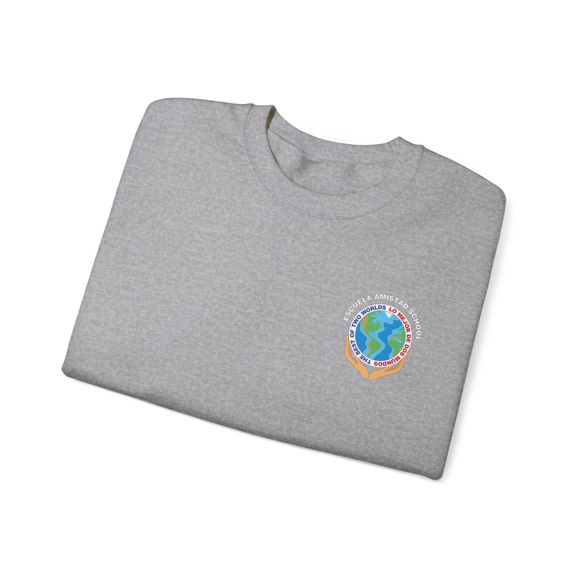 Escuela Amistad School Crewneck Sweatshirts
