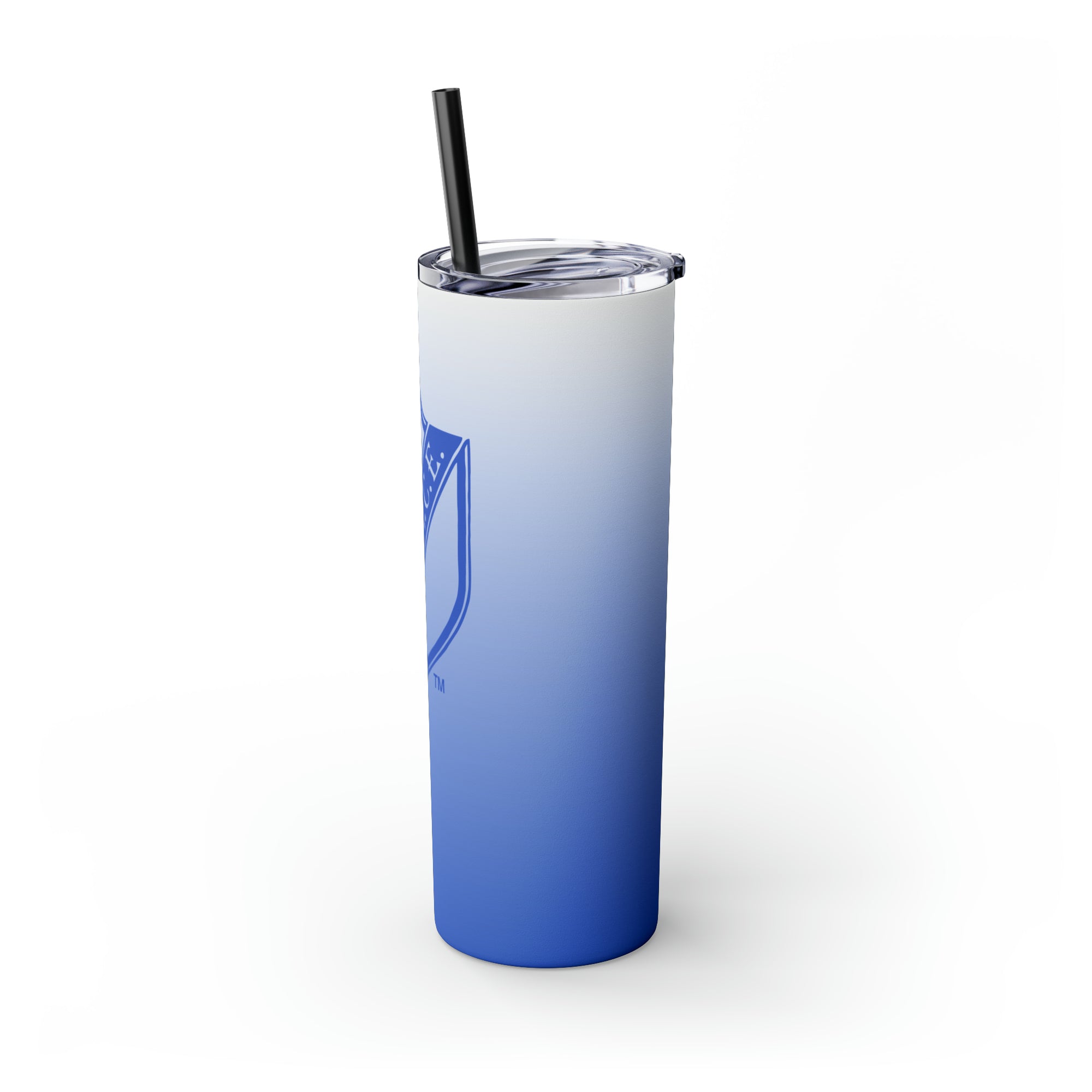 NDICE Skinny Tumbler with Straw, 20oz