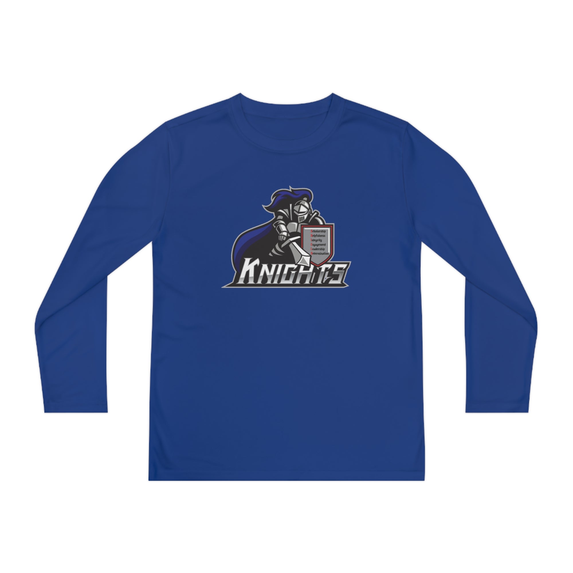 North Pole Middle School Long Sleeve Competitor Tee - YOUTH