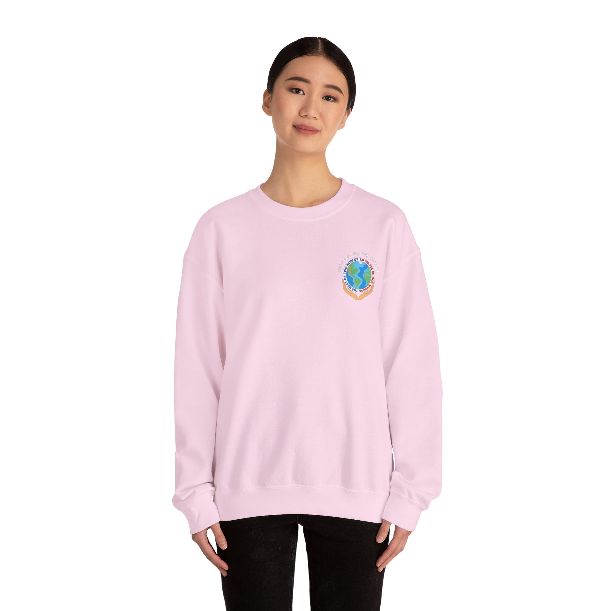 Escuela Amistad School Crewneck Sweatshirts