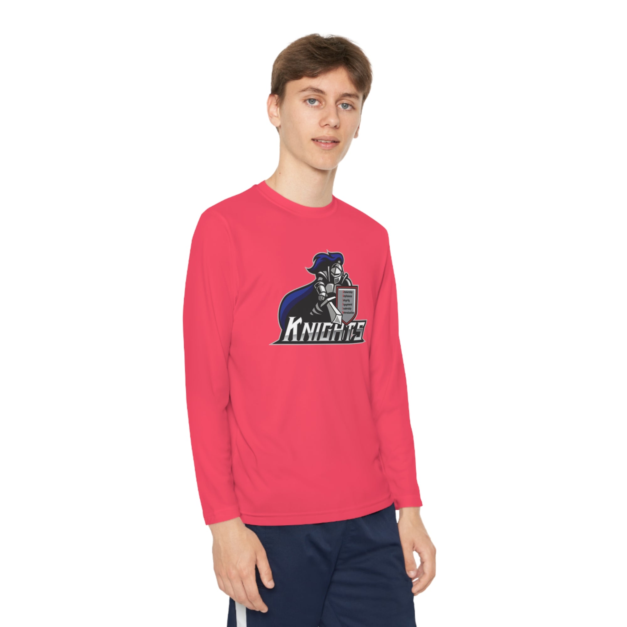 North Pole Middle School Long Sleeve Competitor Tee - YOUTH