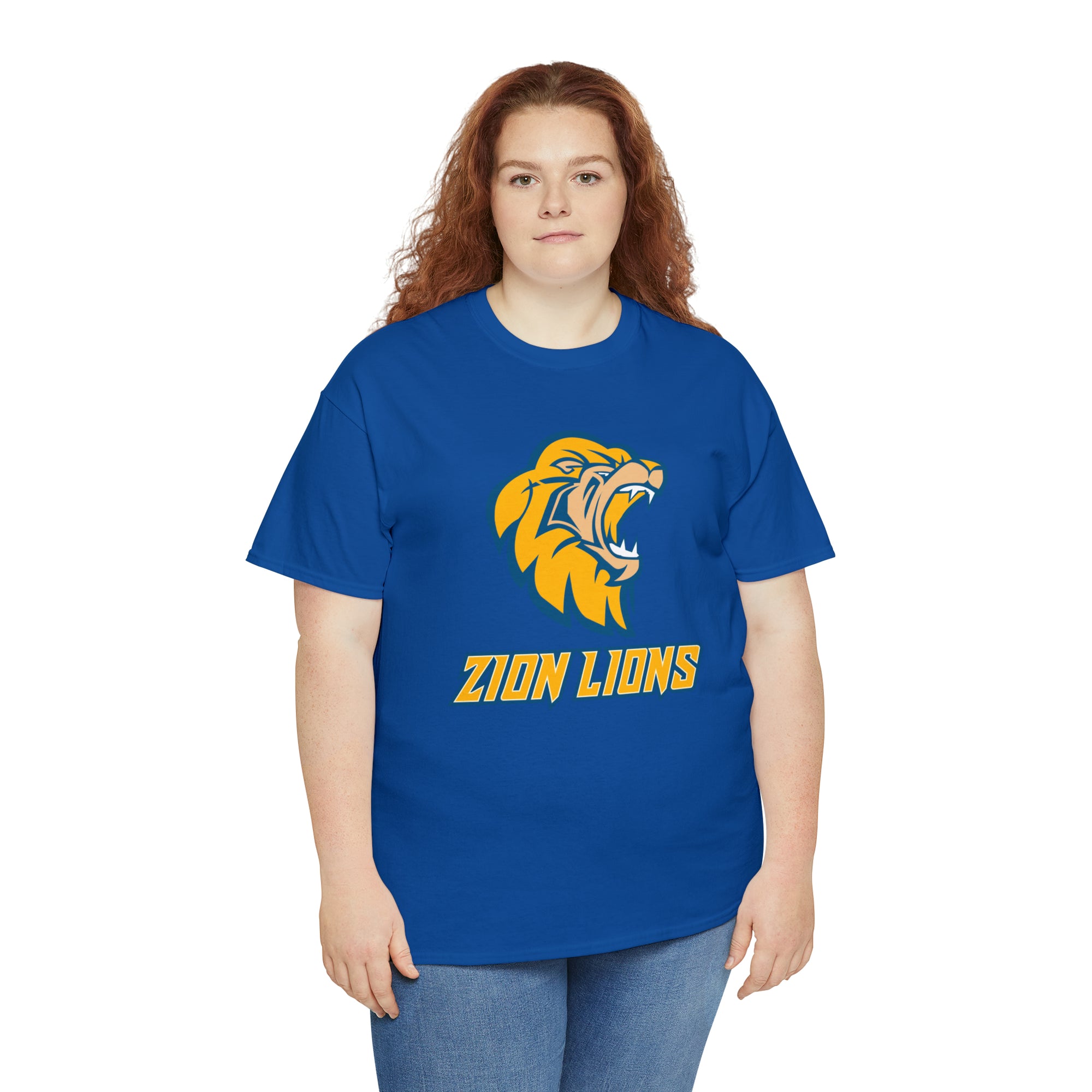 Zion Lions Unisex Heavy Cotton Tee