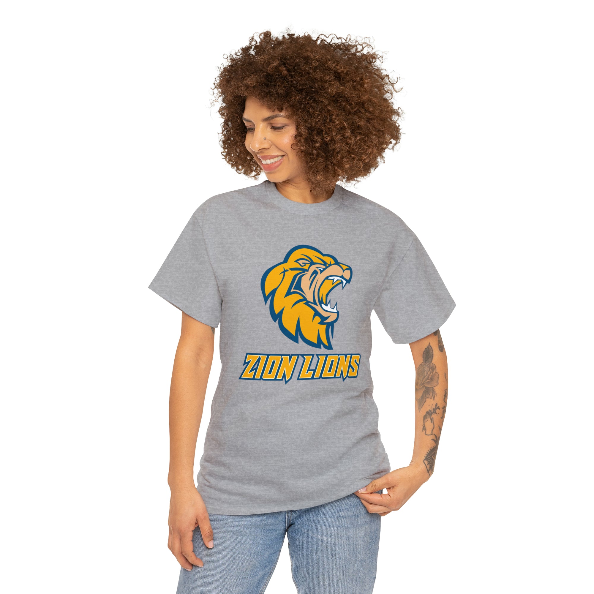 Zion Lions Unisex Heavy Cotton Tee