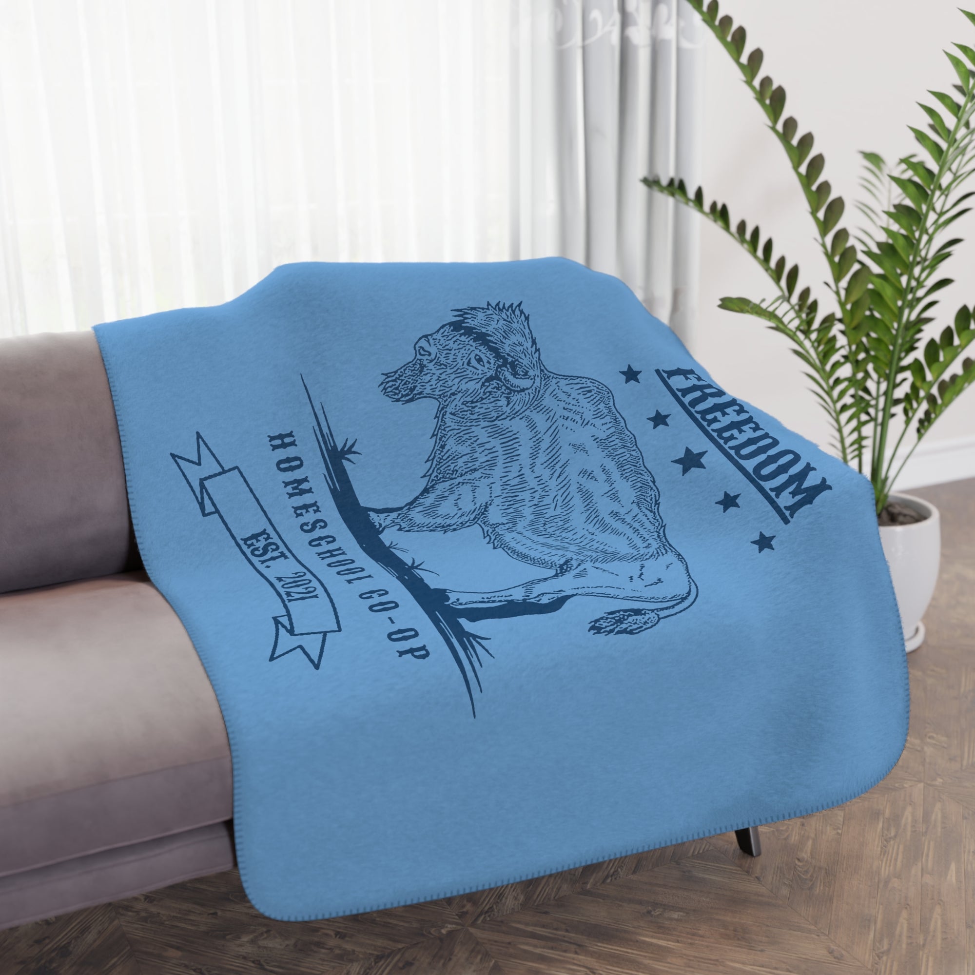 Freedom Homeschool Co-op Sherpa Blanket