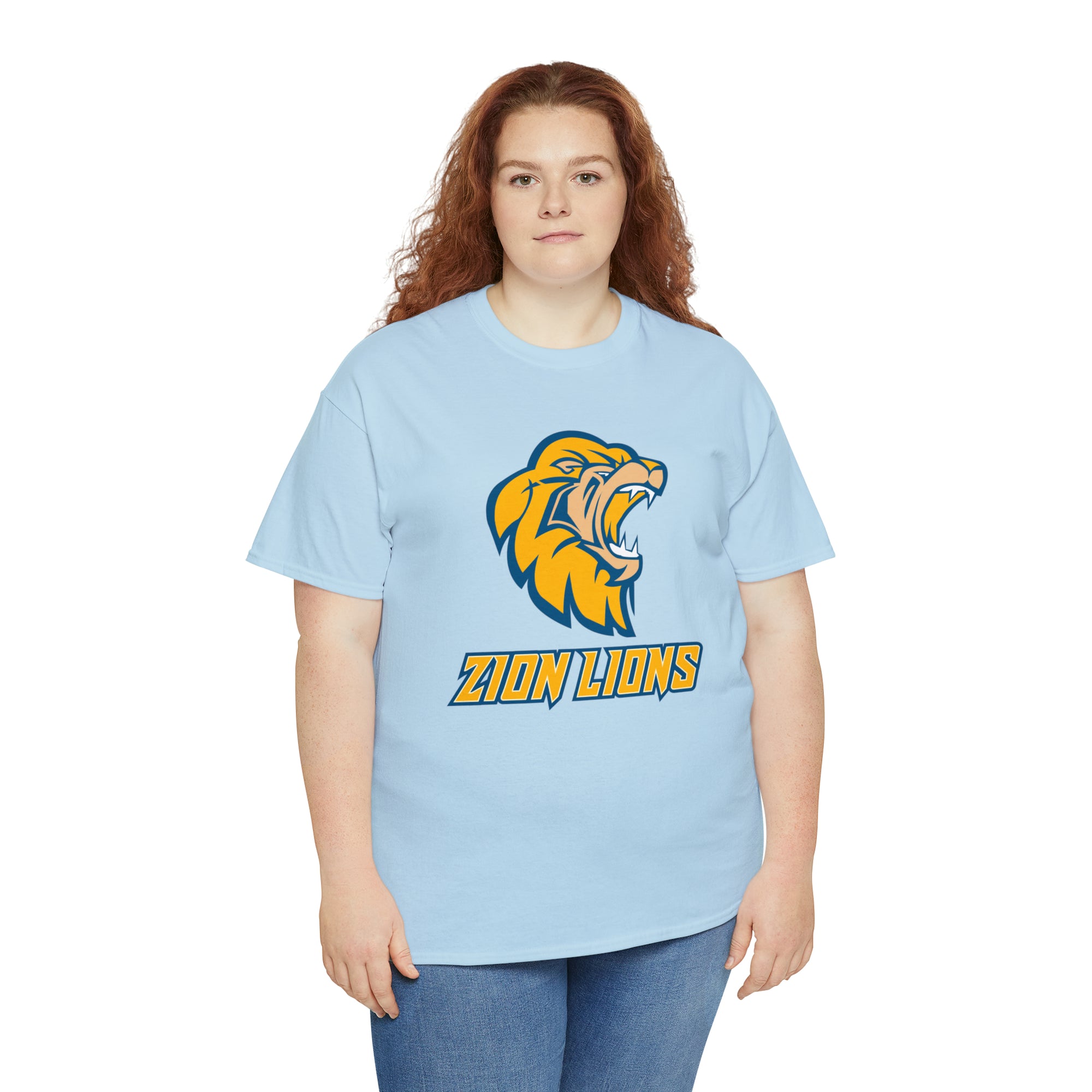 Zion Lions Unisex Heavy Cotton Tee
