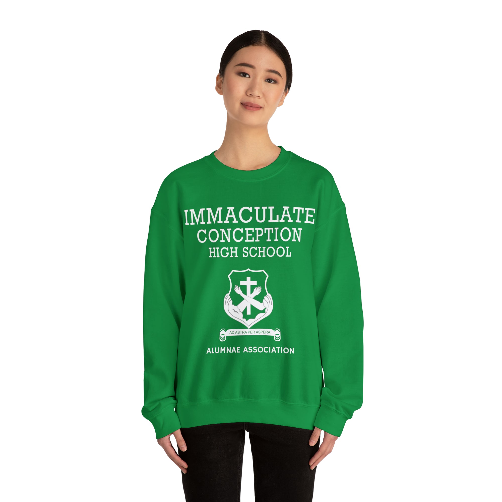 Immaculate Conception High School Alumnae Association Crewneck Sweatshirts
