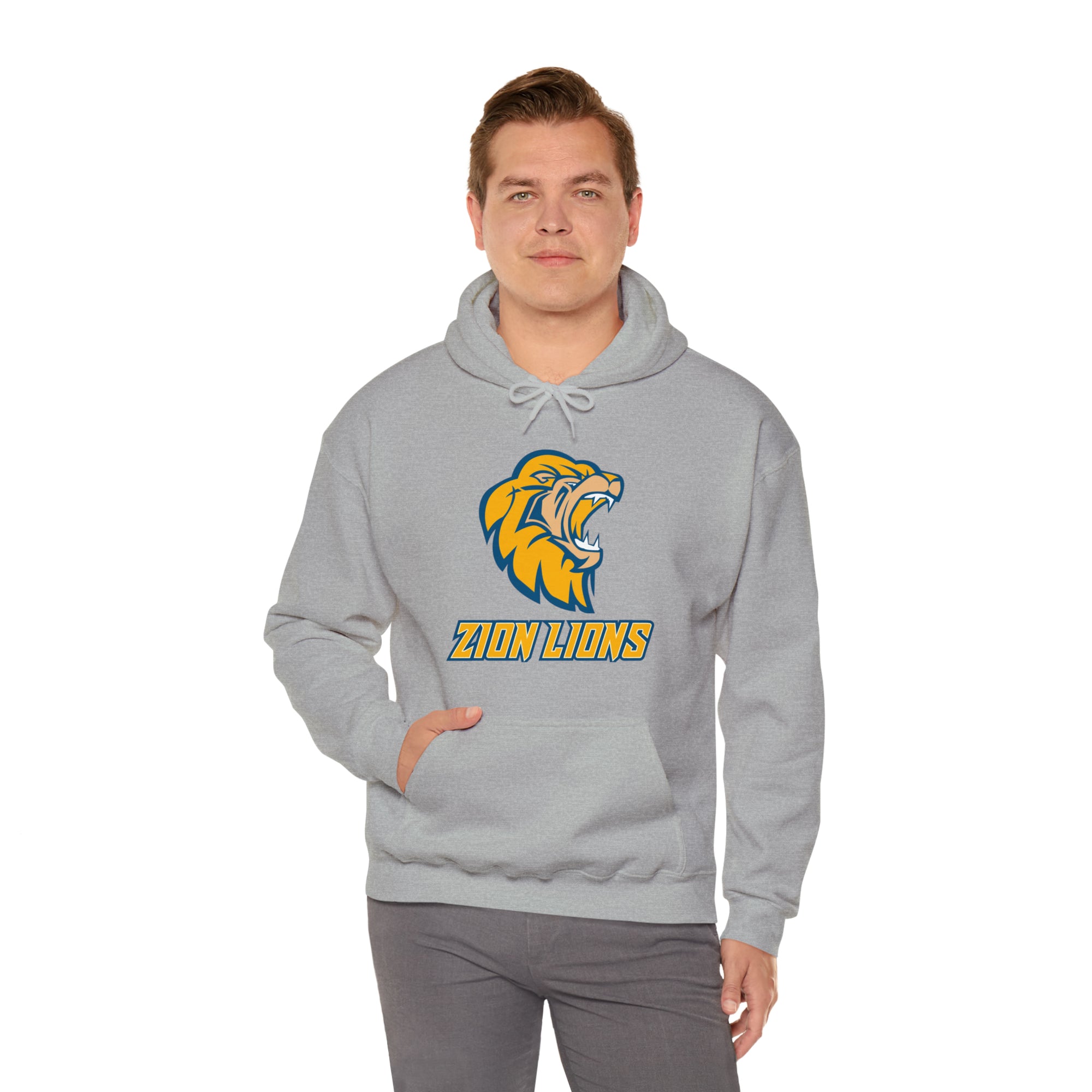 Zion Lions Unisex Heavy Blend™ Hooded Sweatshirt