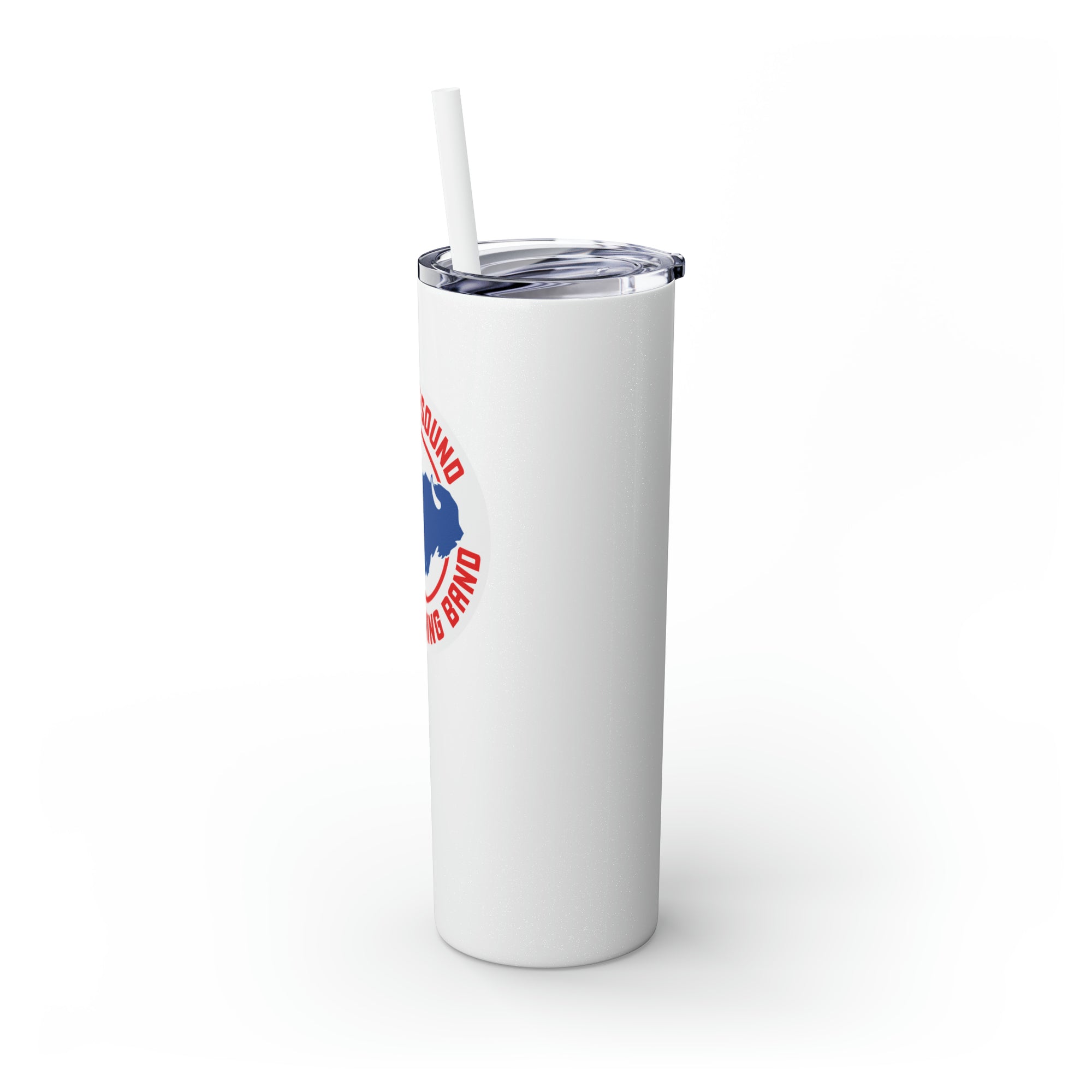 Stampede of Sound Skinny Tumbler with Straw, 20oz
