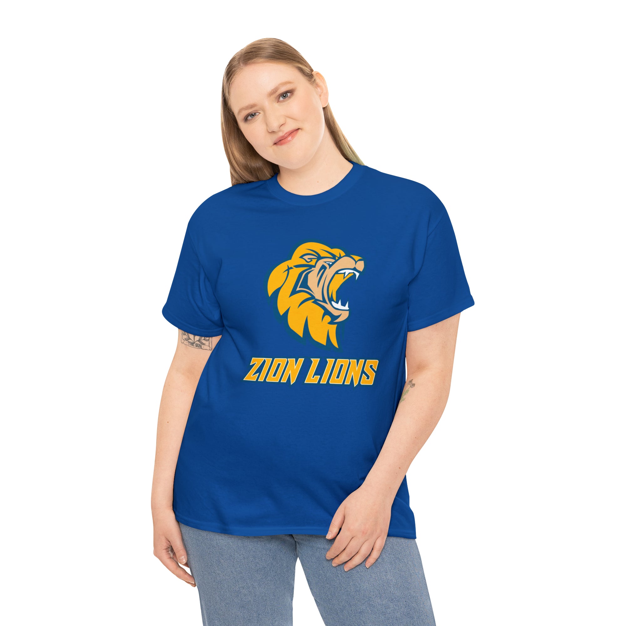 Zion Lions Unisex Heavy Cotton Tee