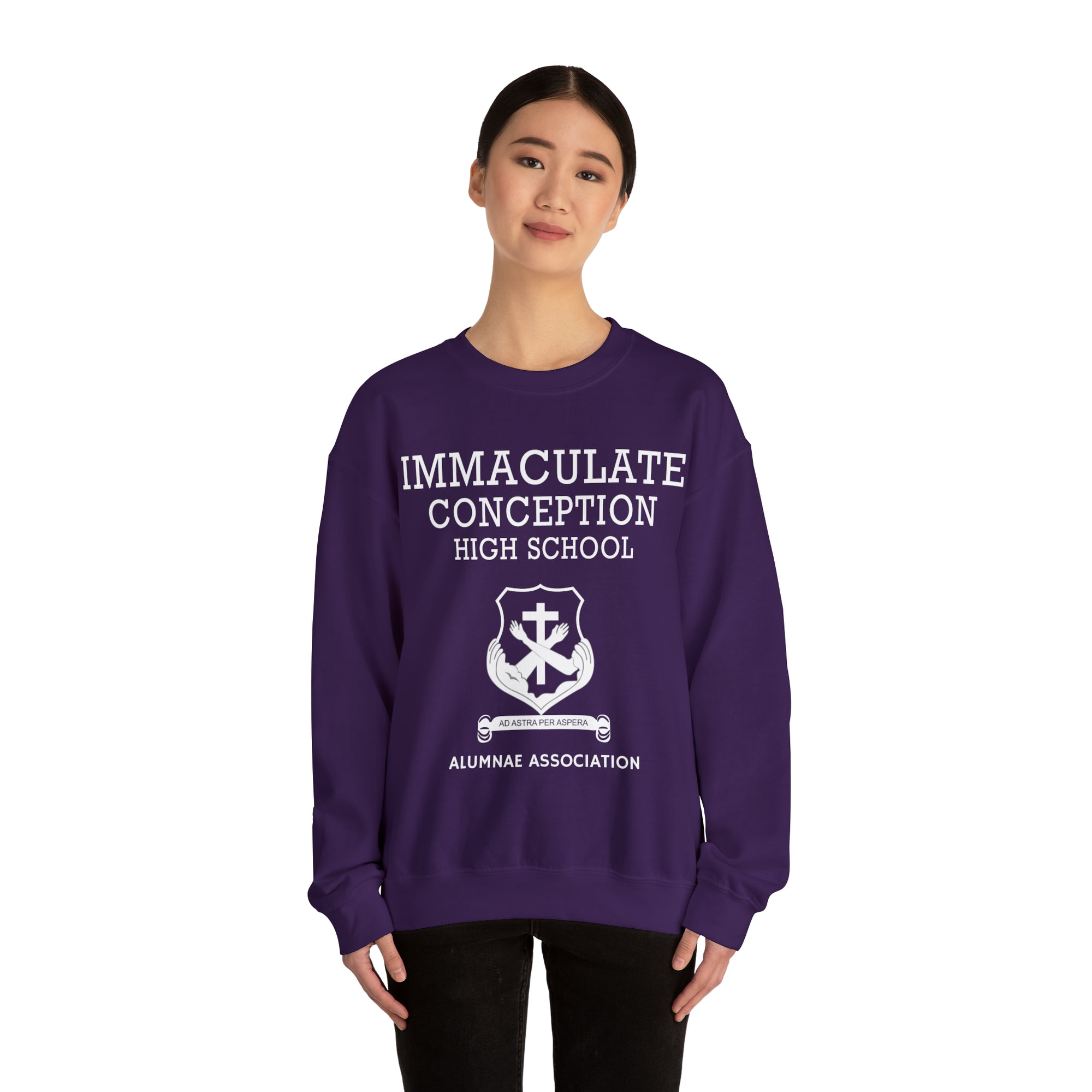 Immaculate Conception High School Alumnae Association Crewneck Sweatshirts