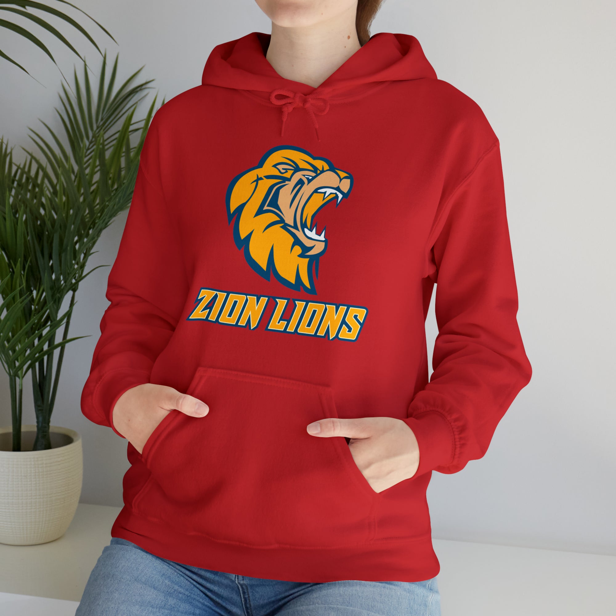Zion Lions Unisex Heavy Blend™ Hooded Sweatshirt
