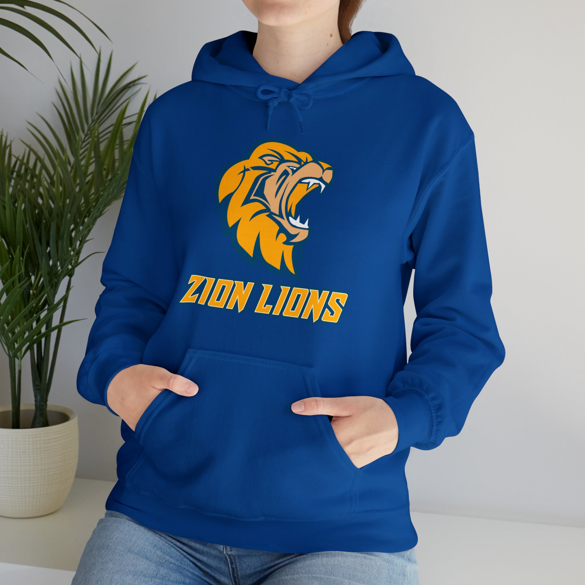 Zion Lions Unisex Heavy Blend™ Hooded Sweatshirt