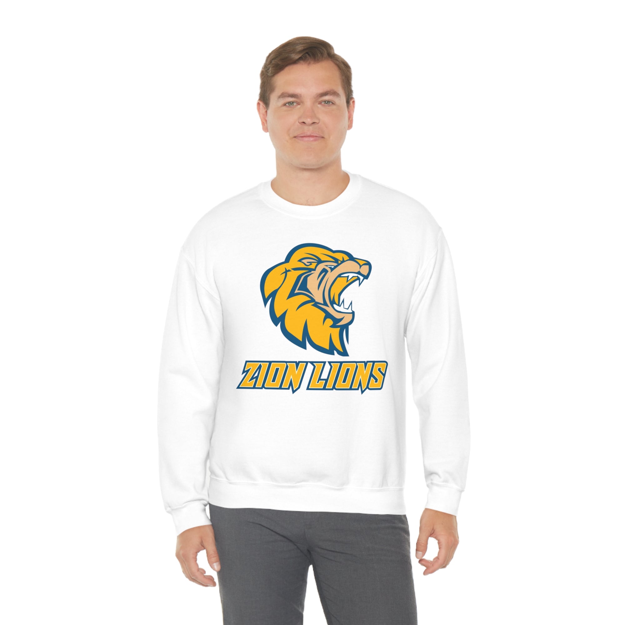 Zion Lions Crewneck Sweatshirts