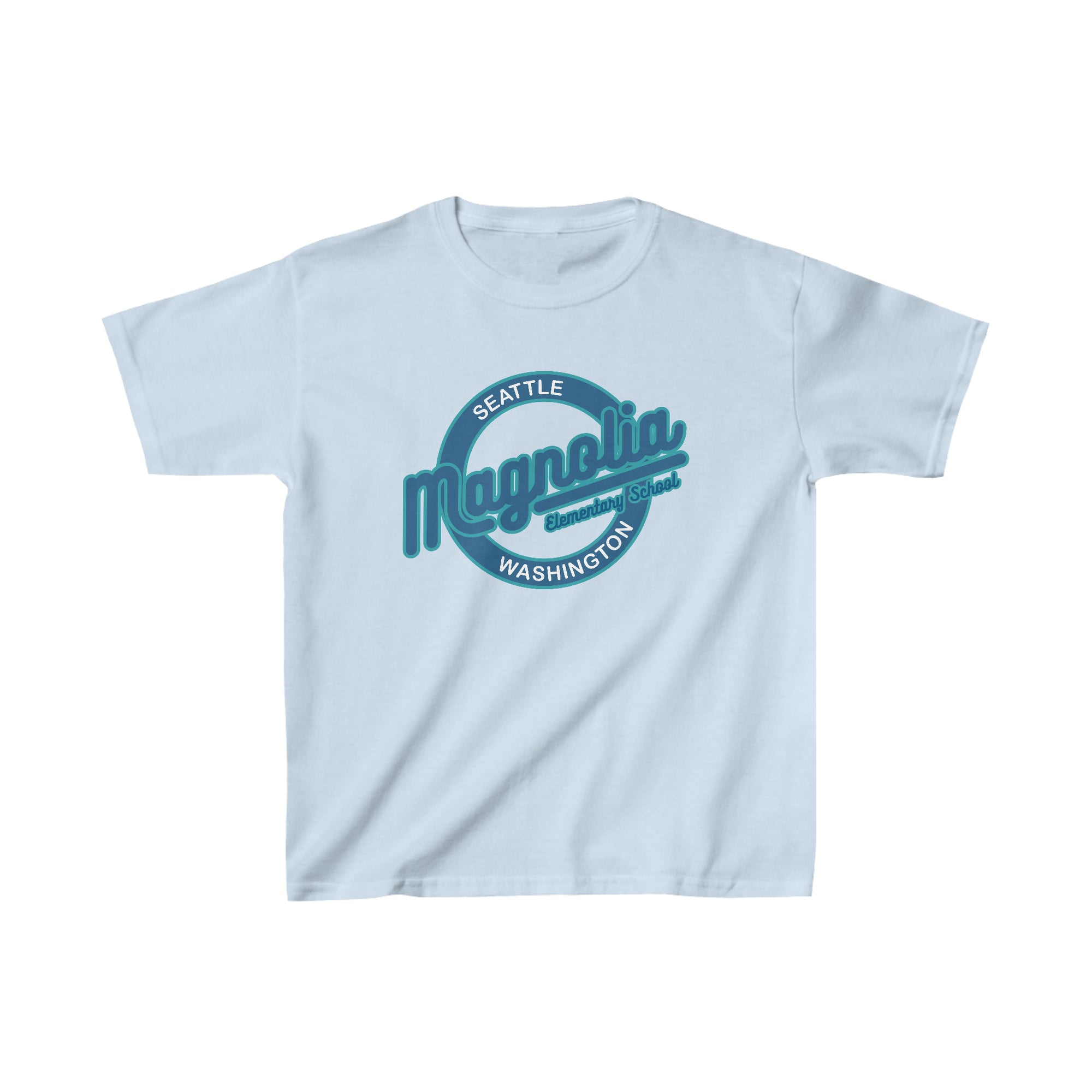 Kids Magnolia Elementary School stretch logo Tee