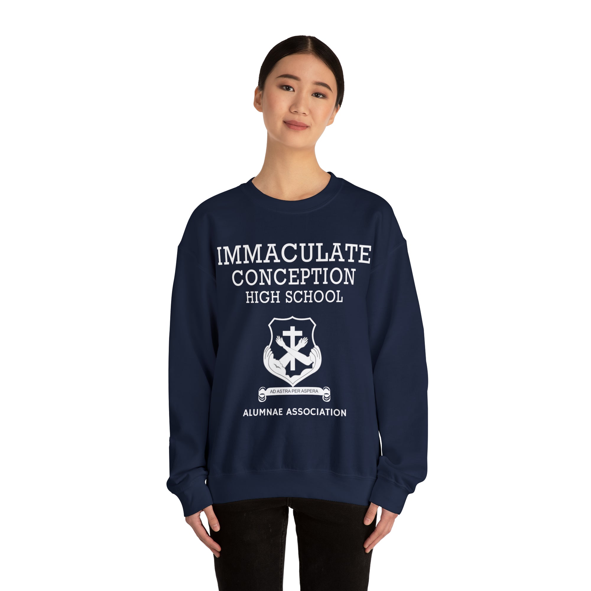 Immaculate Conception High School Alumnae Association Crewneck Sweatshirts
