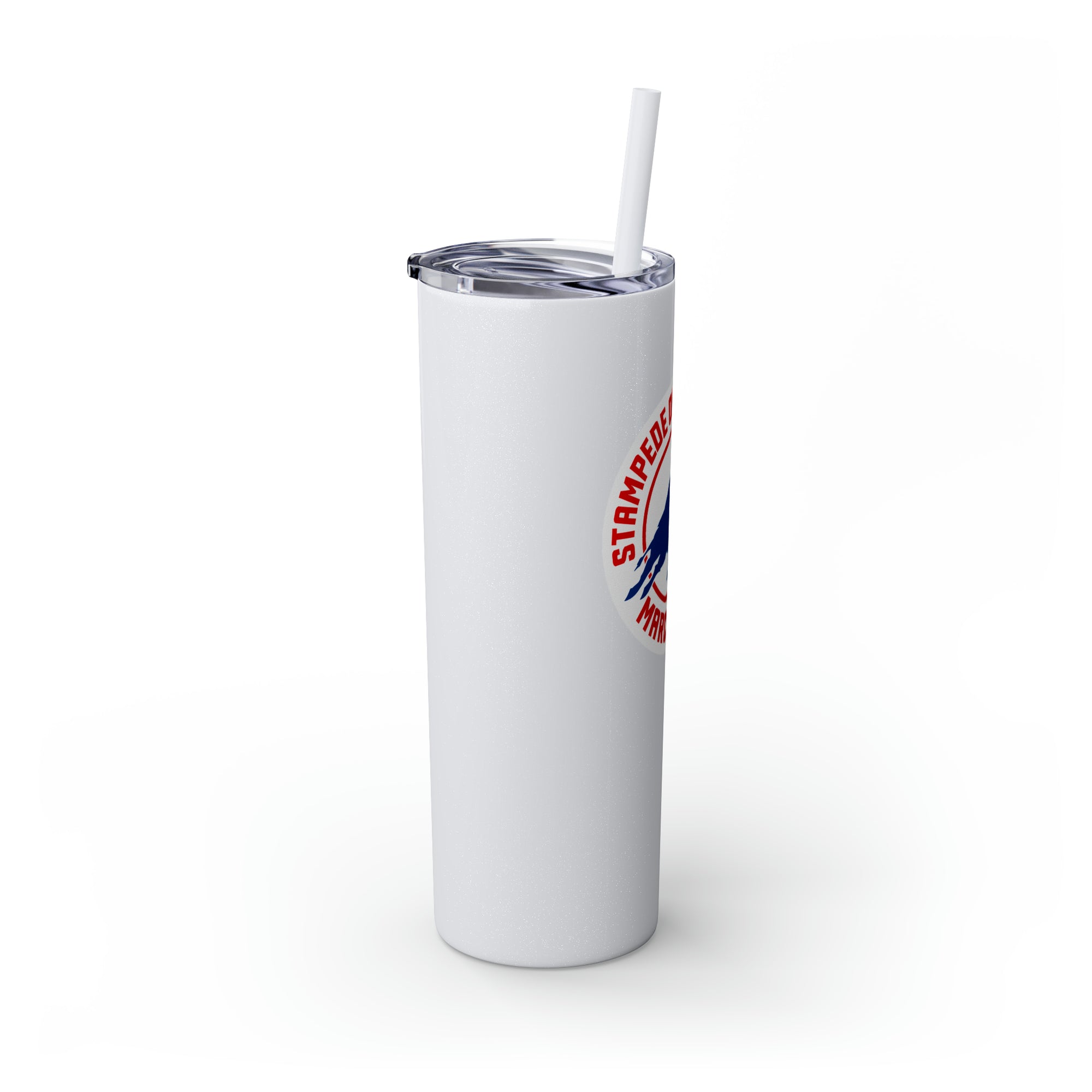 Stampede of Sound Skinny Tumbler with Straw, 20oz