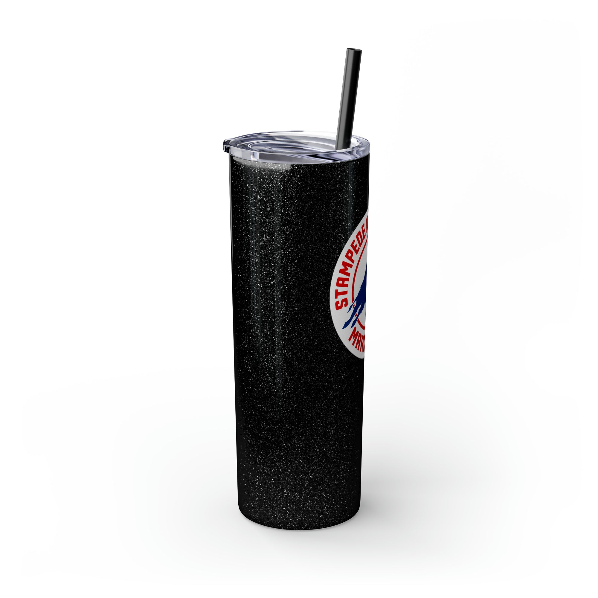 Stampede of Sound Skinny Tumbler with Straw, 20oz