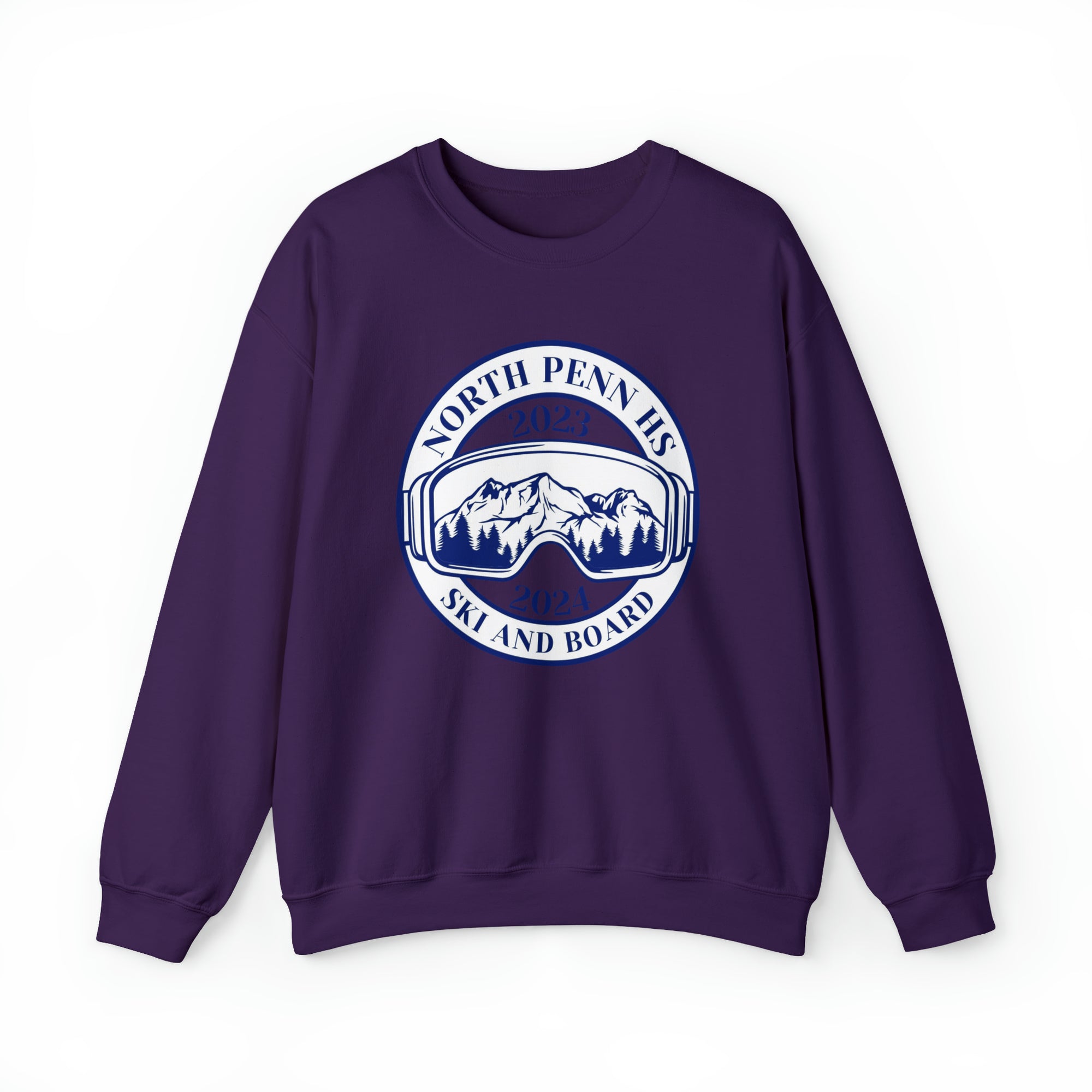 North Penn HS Ski &amp; Board Crewneck Sweatshirts