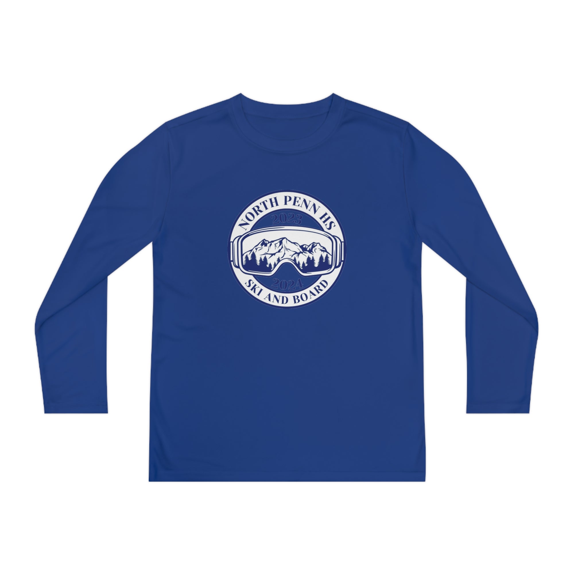 North Penn HS Ski &amp; Board youth Logo Long Sleeve Competitor Youth Tee