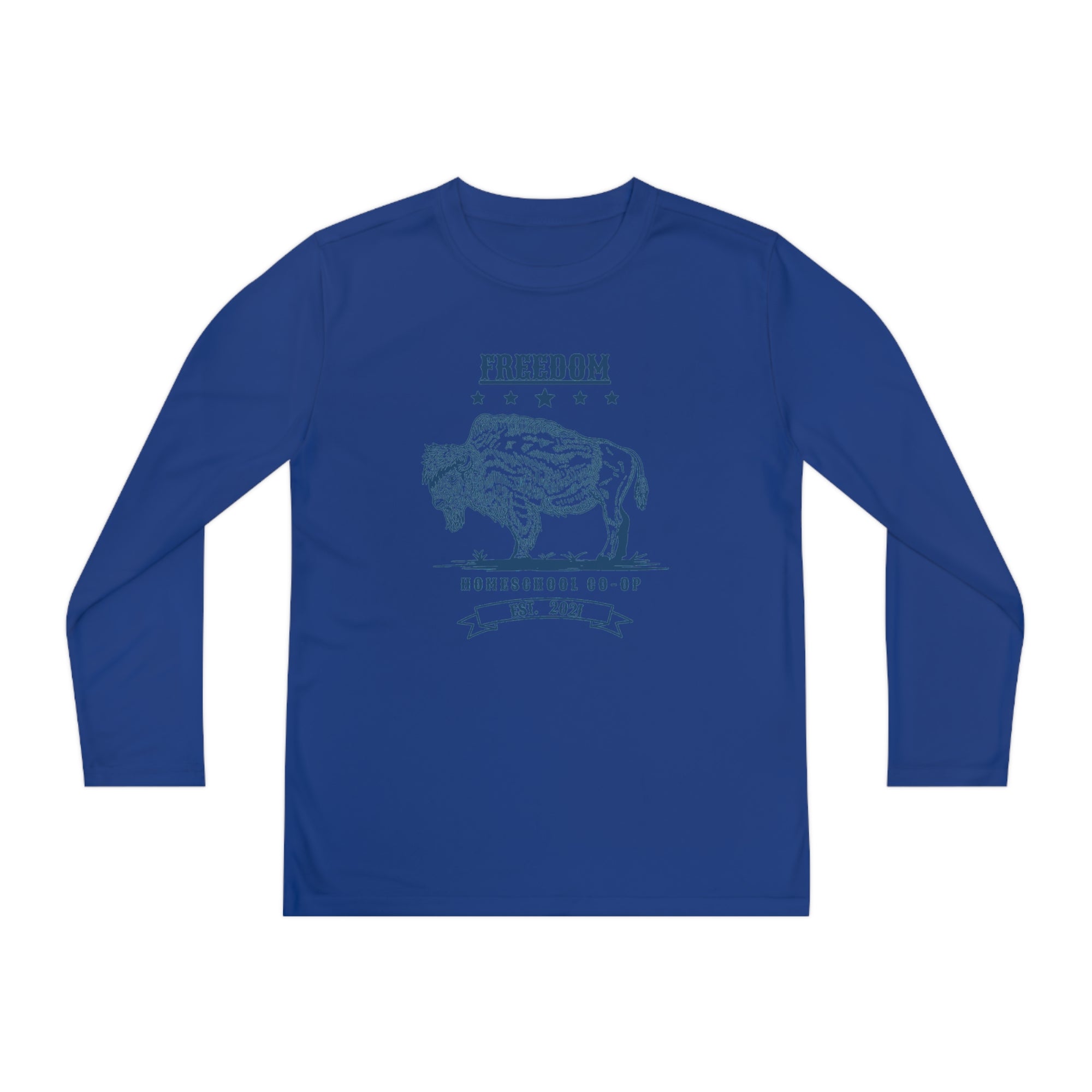 Youth Freedom Homeschool Co-op Long Sleeve Competitor Tee