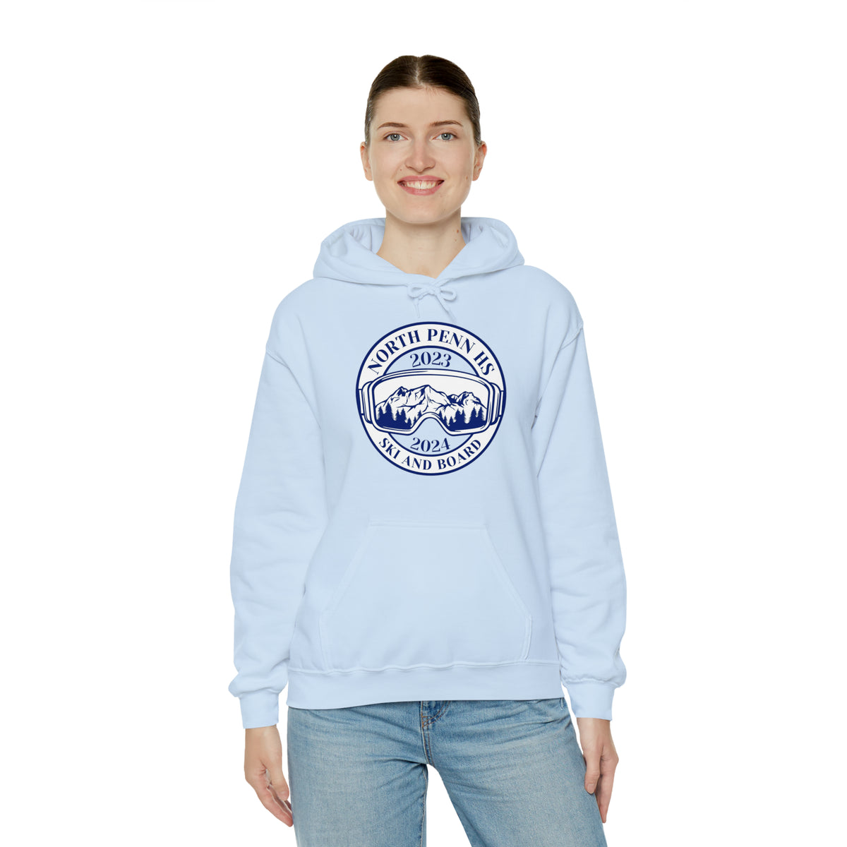 North Penn HS Ski &amp; Board Unisex Heavy Blend™ Hooded Sweatshirt